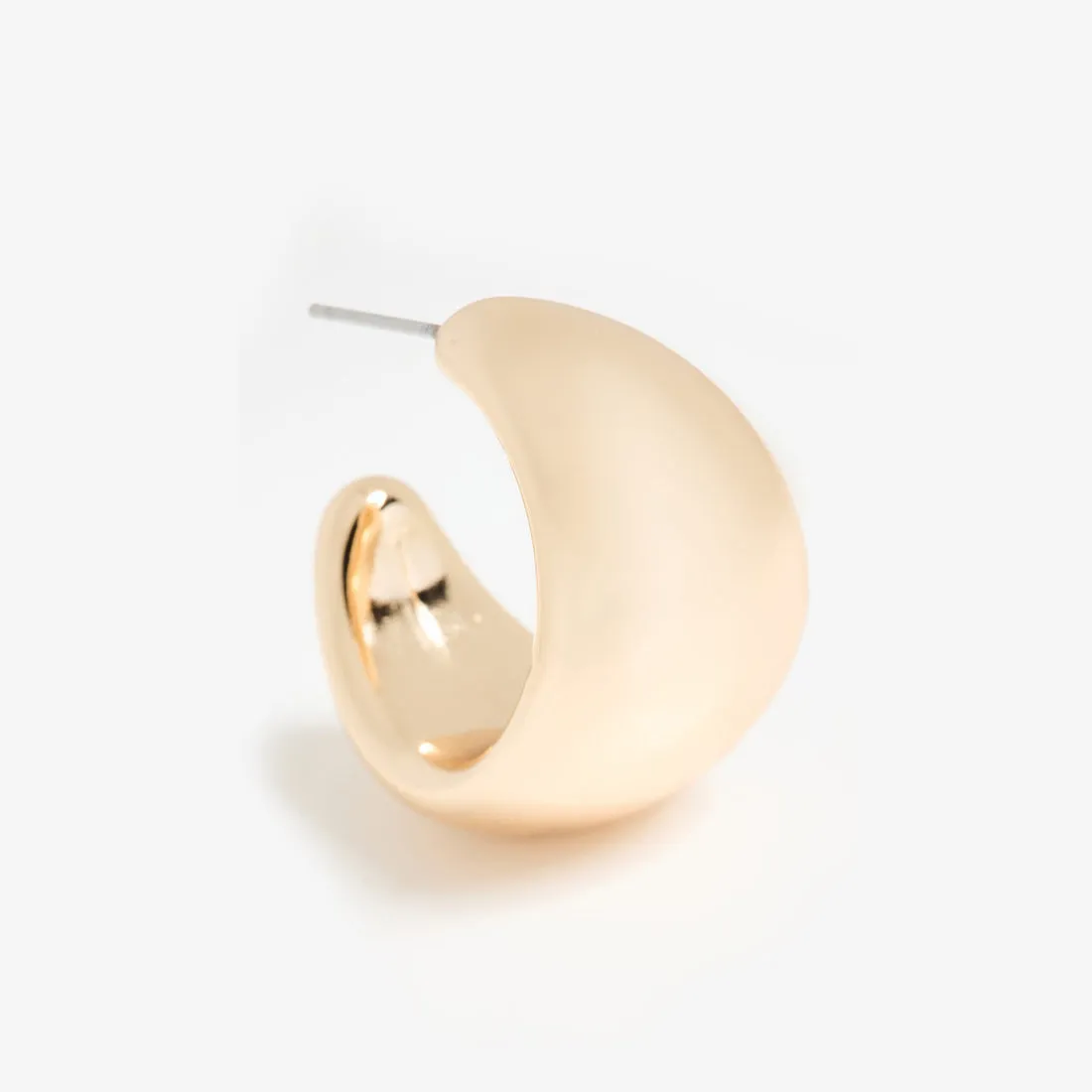 14K Gold Plated Chunky Kasumi Hoops