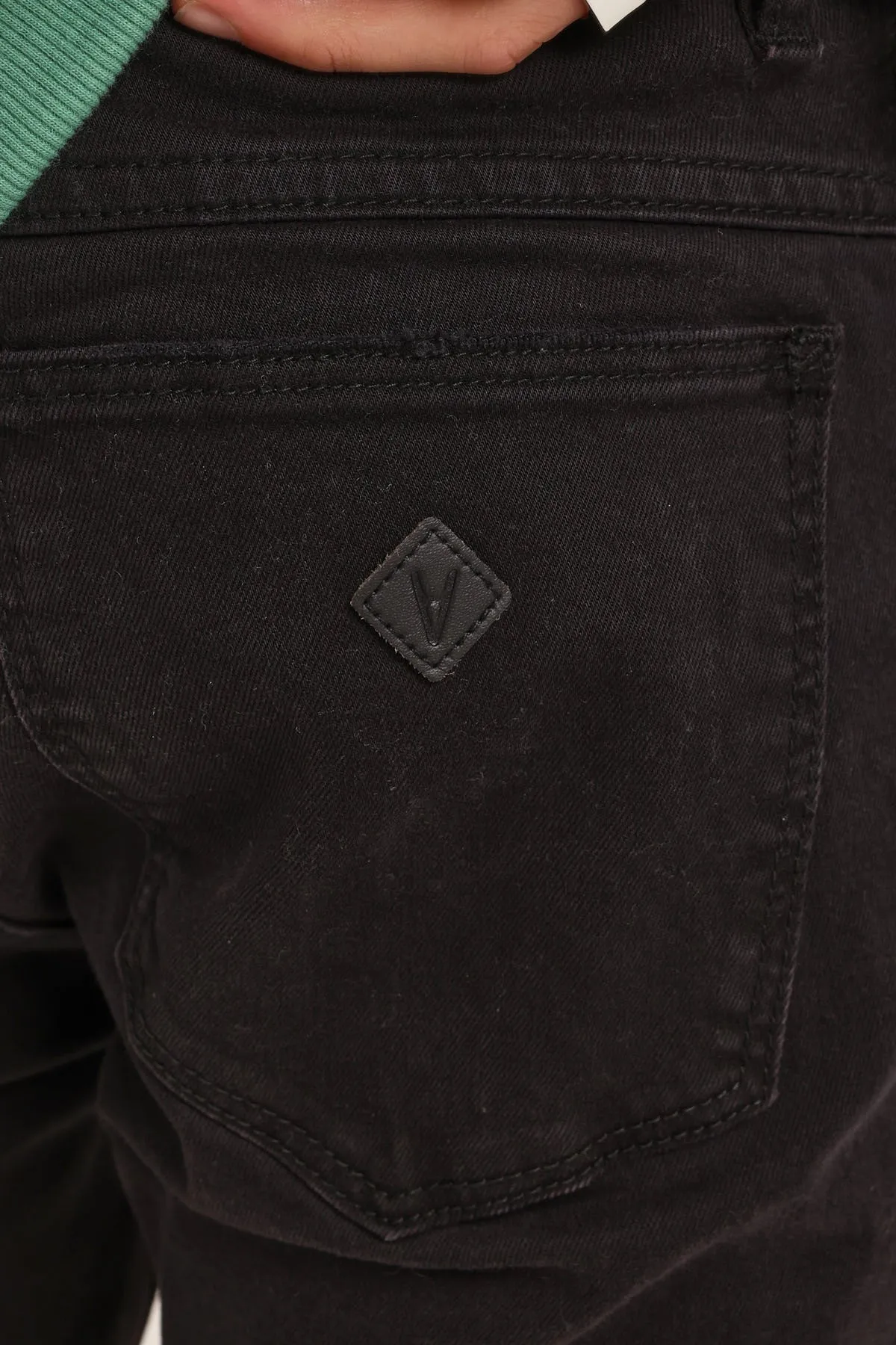 Abrand A Turn Up Jean Smoky Black