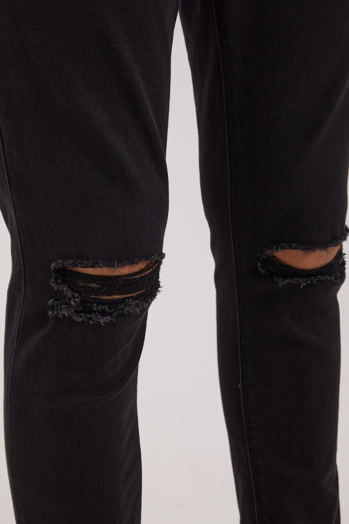 Abrand A Turn Up Jean Smoky Black