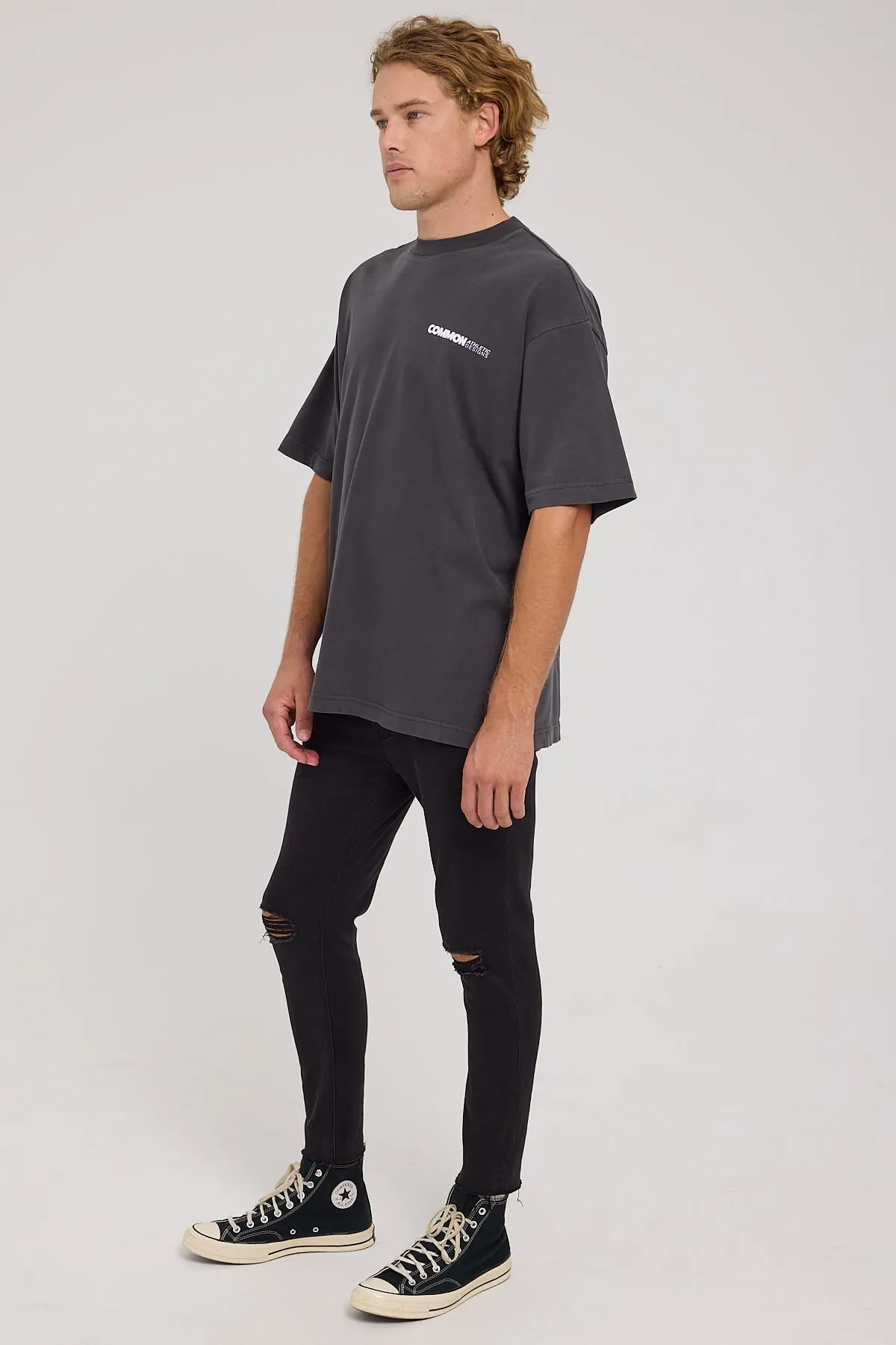 Abrand A Turn Up Jean Smoky Black