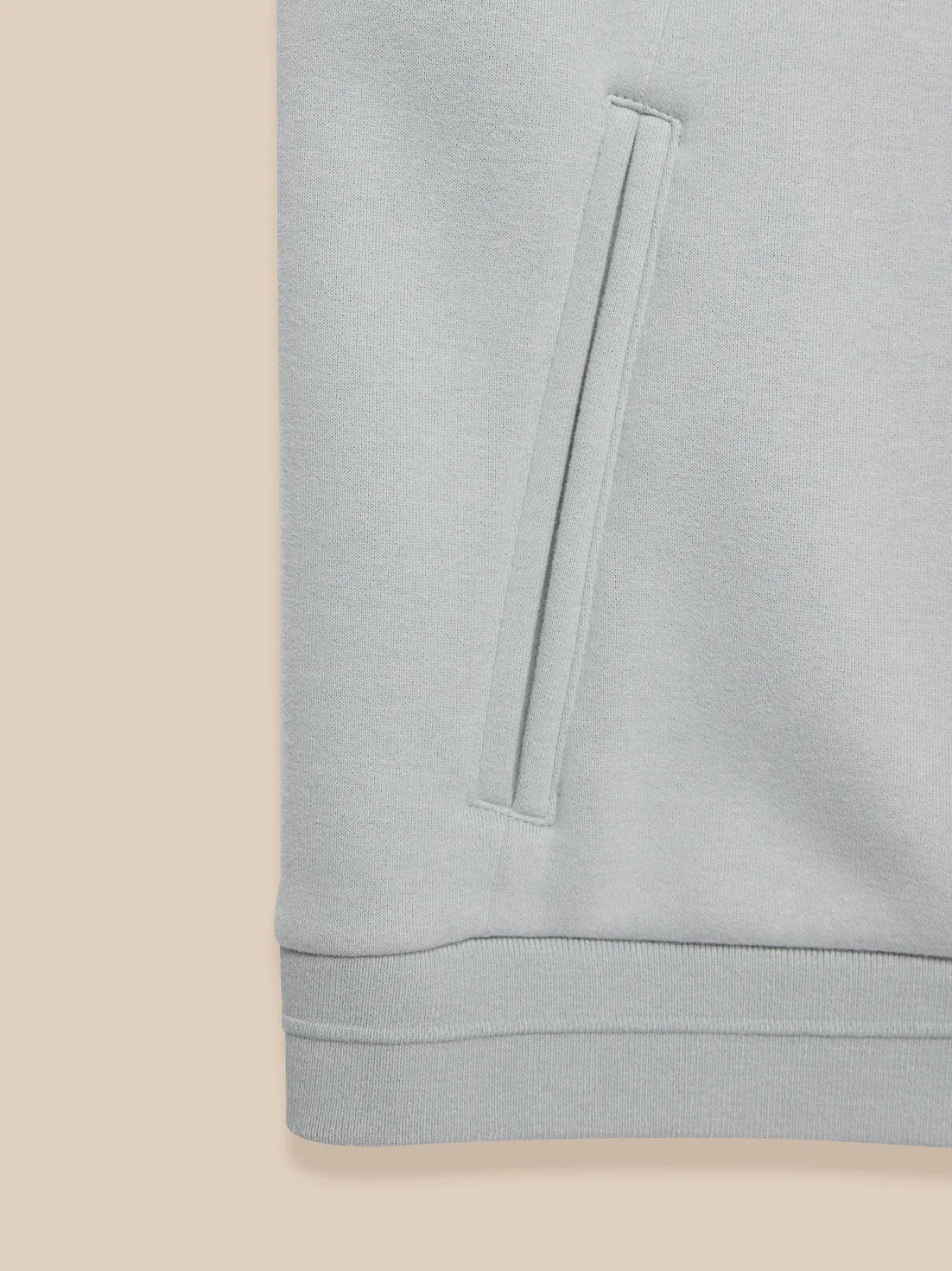 Adapt Fleece Zip-Through Hoodie - Grey
