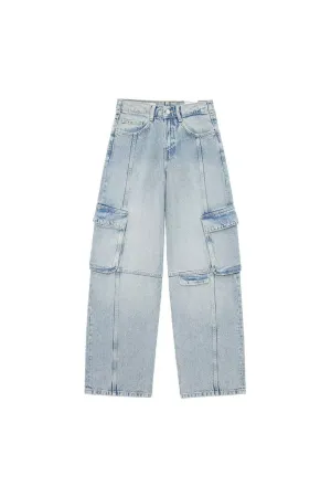 ‘Agata’ Utility Pocket Jeans