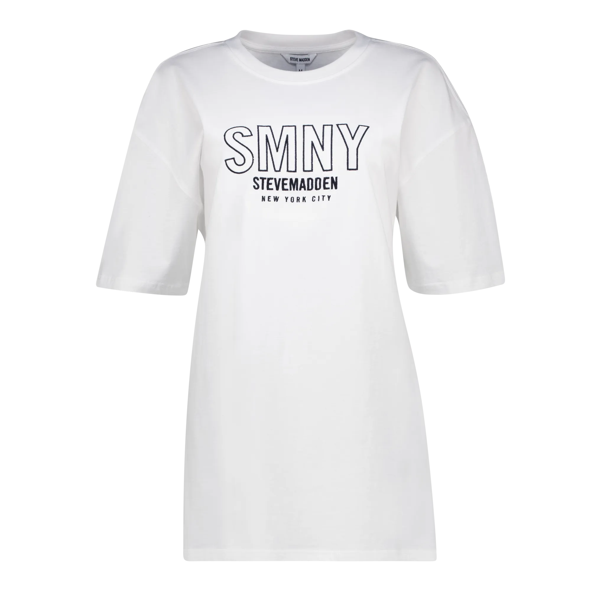 ATHENA WHITE OVERSIZED GRAPHIC T-SHIRT