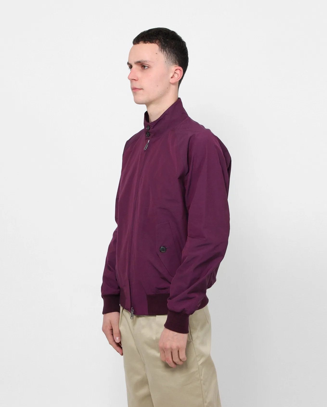 Baracuta G9 Harrington (plum)