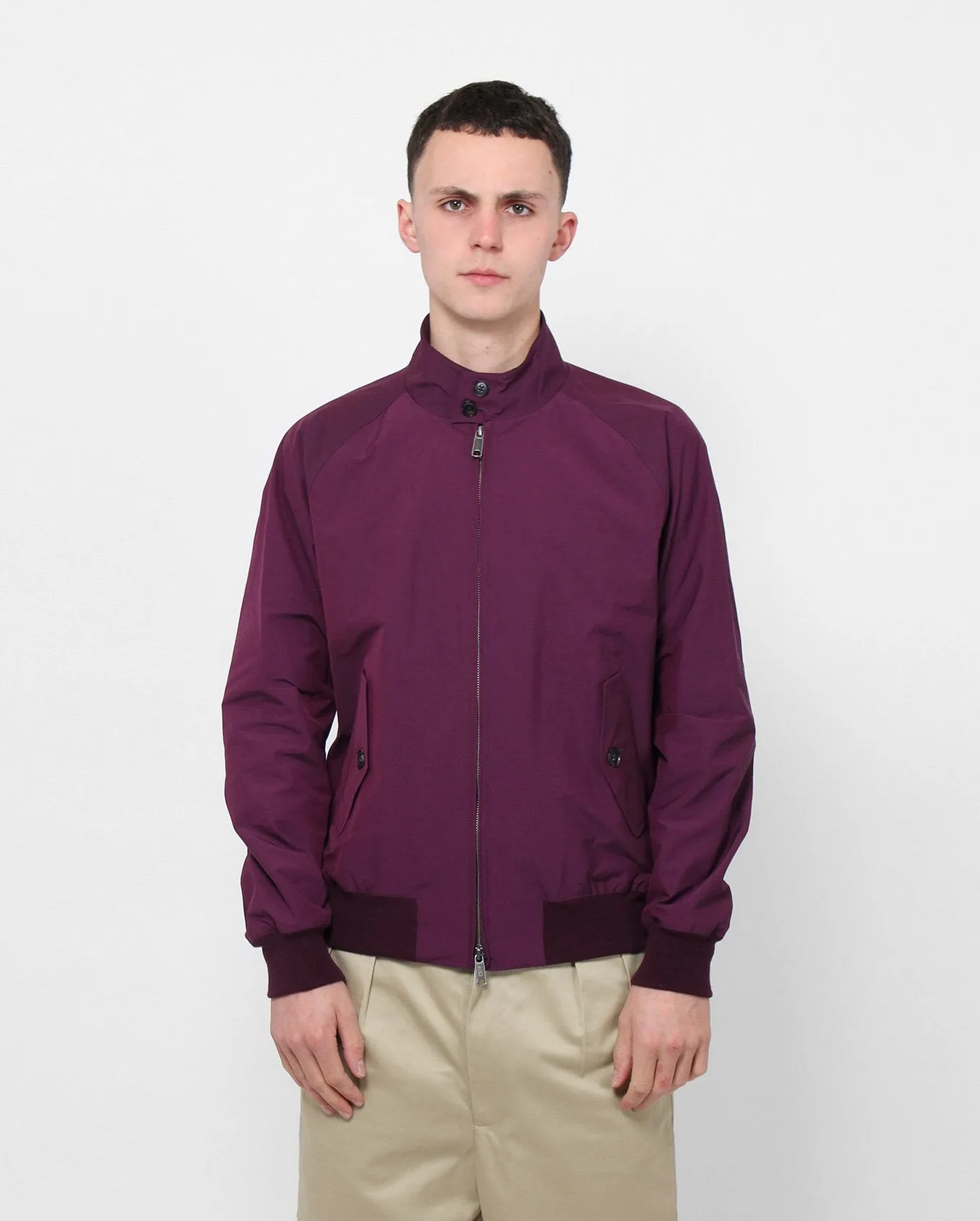 Baracuta G9 Harrington (plum)