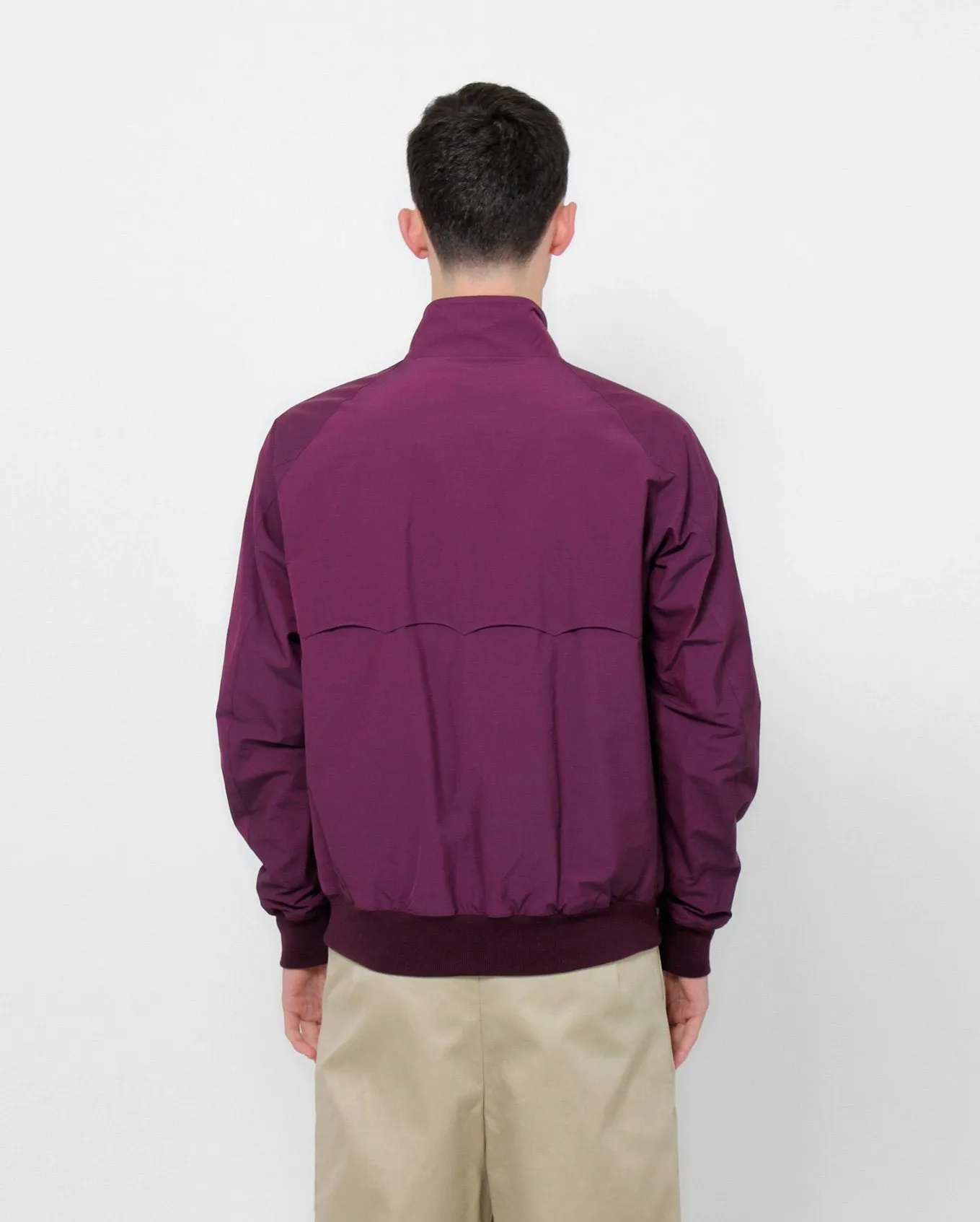 Baracuta G9 Harrington (plum)