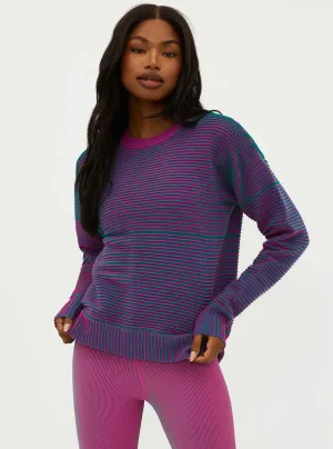 Beach Riot Women's Occulus Sweater - Sorbet Two Tone Purple