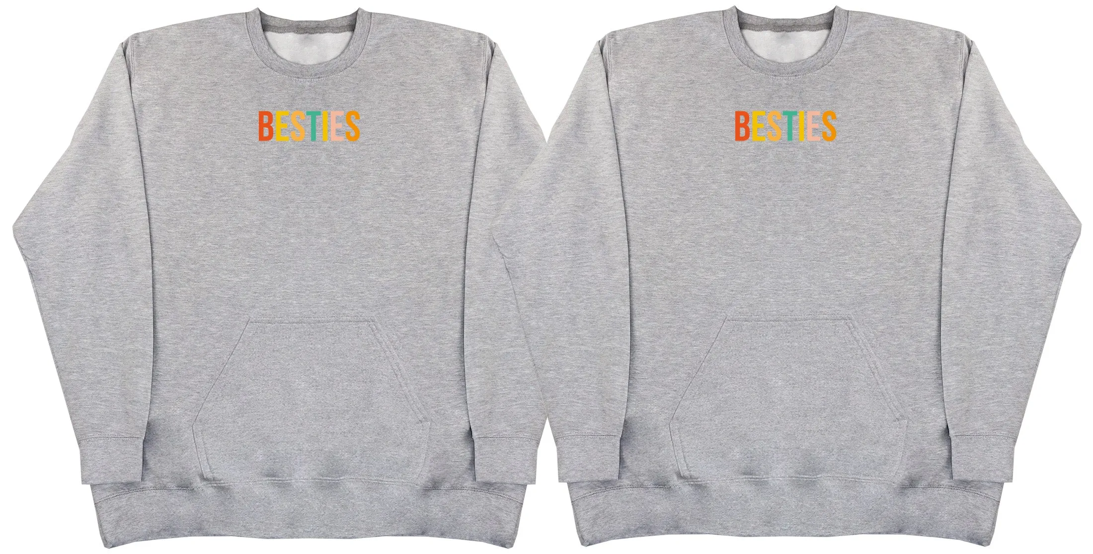 Besties Matching Set - Huge Oversized Hoodless Hoodie