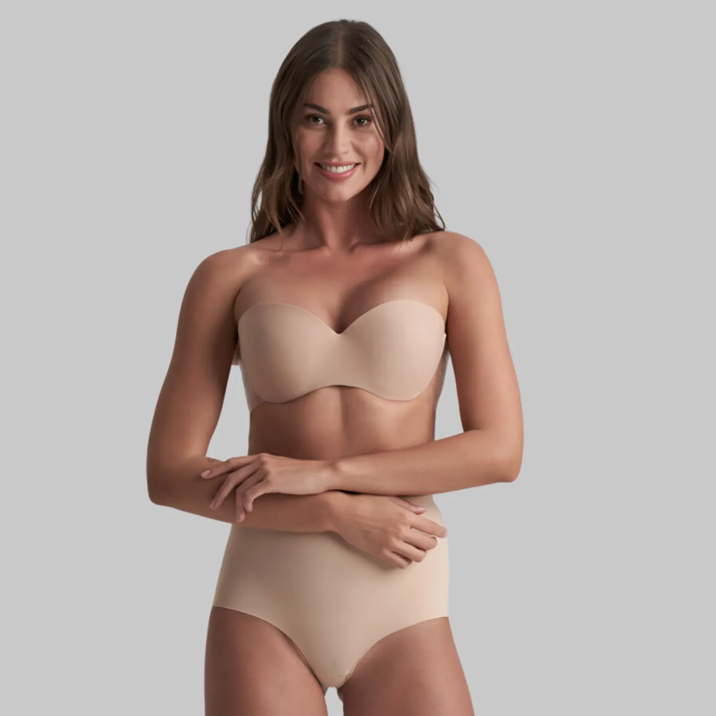 Bye Bra Strapless Backless Adhesive Glam Bra | Beige