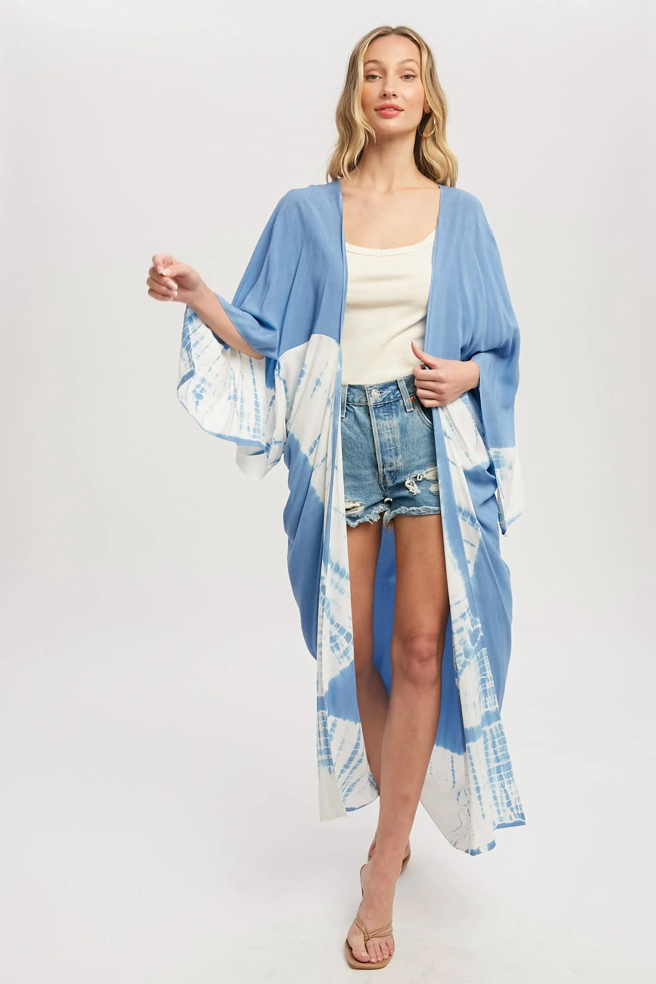 Calm Seas & Blue Skies Kimono