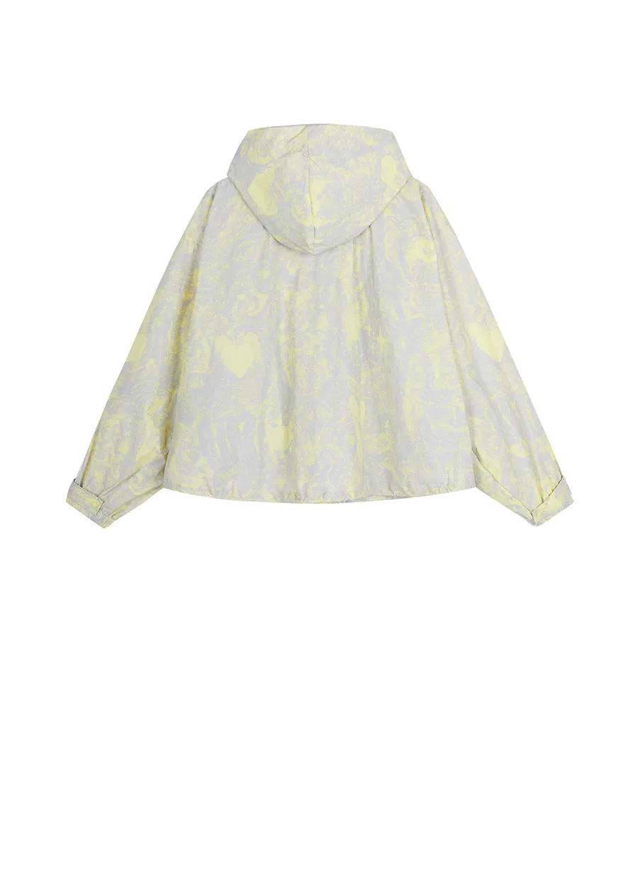 Coat /(Sun Protection)JNBY Oversized Miao-inspired Prints Jacket