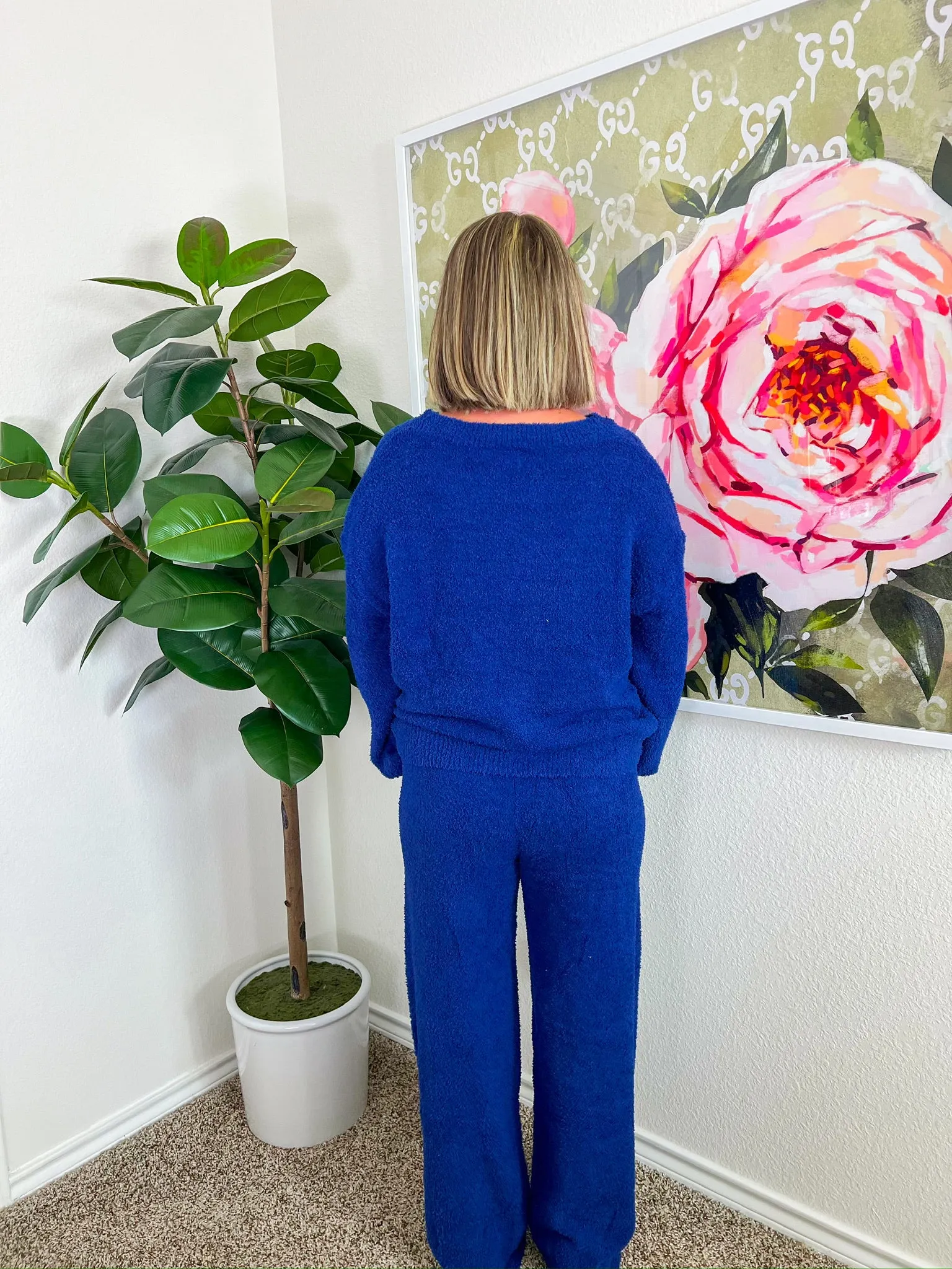 Cold Weather Sweater - Blue