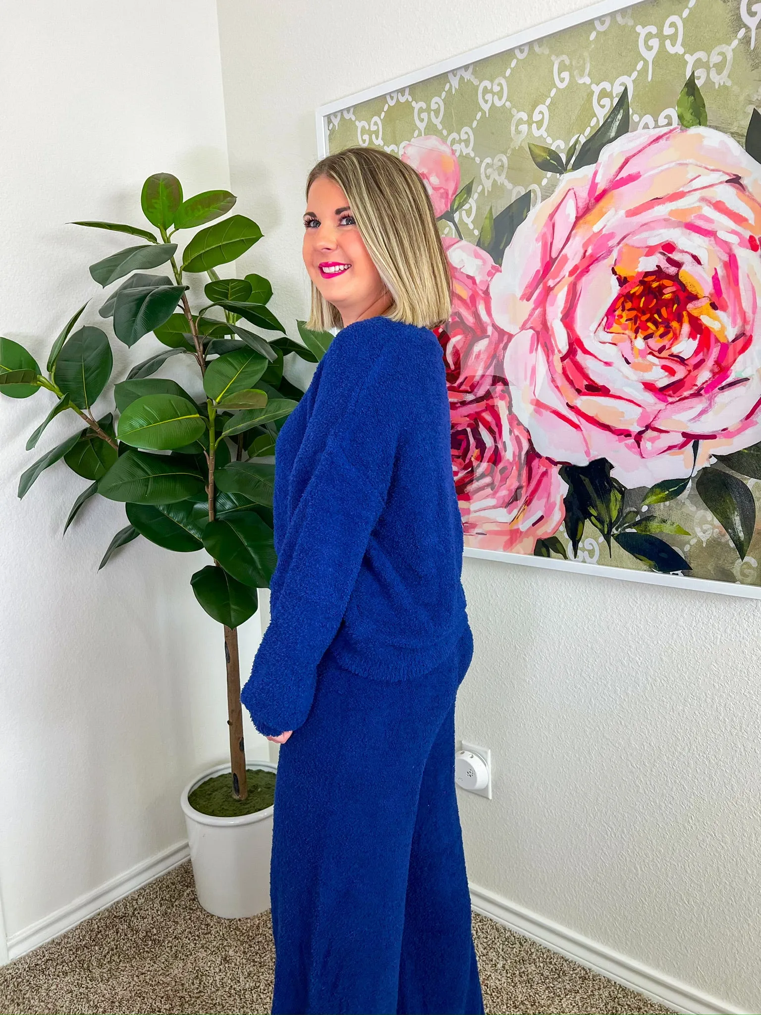 Cold Weather Sweater - Blue