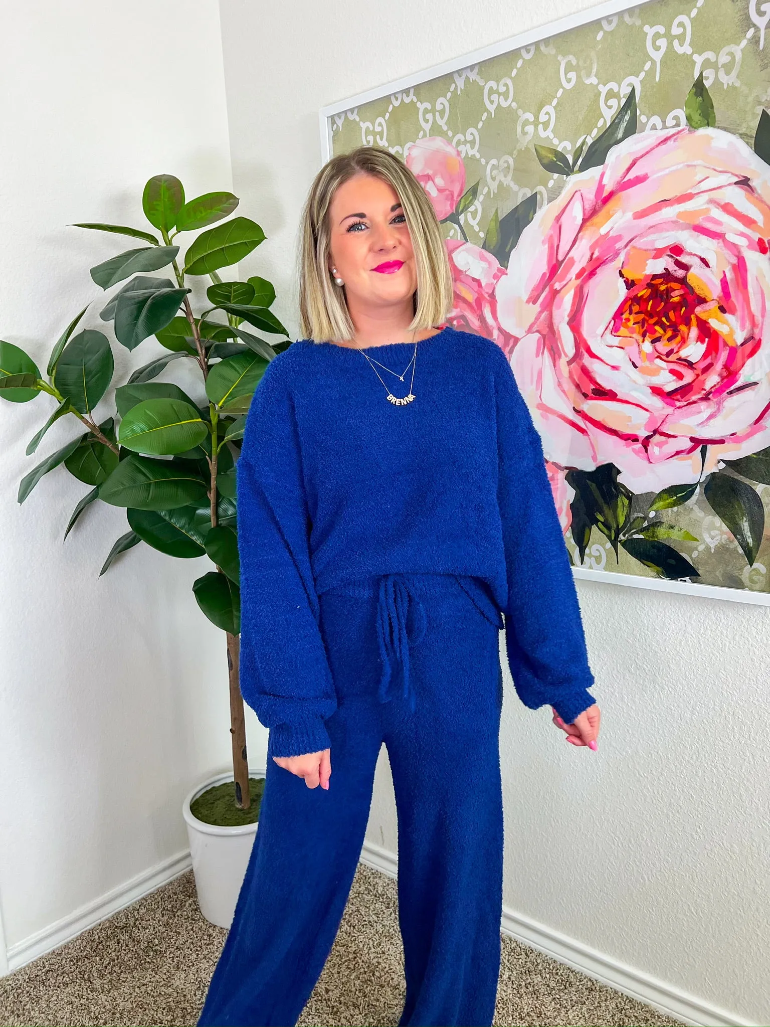 Cold Weather Sweater - Blue
