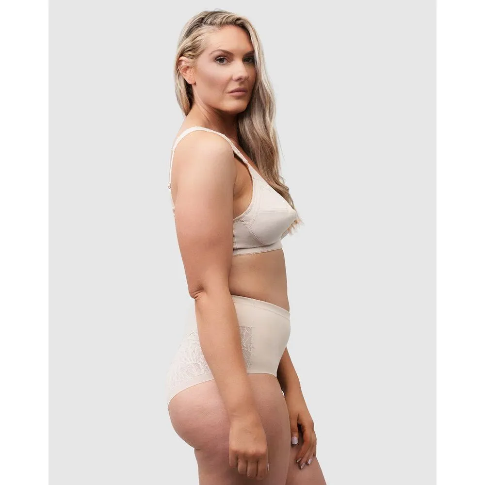 Comfortable Wide Strap Plus Size Wirefree Bra