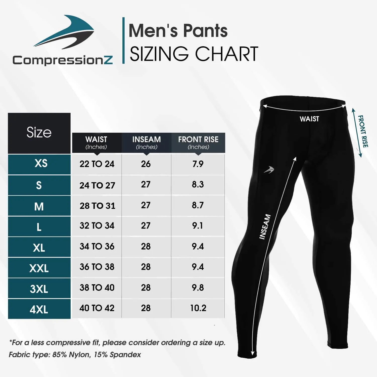 Compression Performance Enhancing Pants: Work Harder | Recover Faster