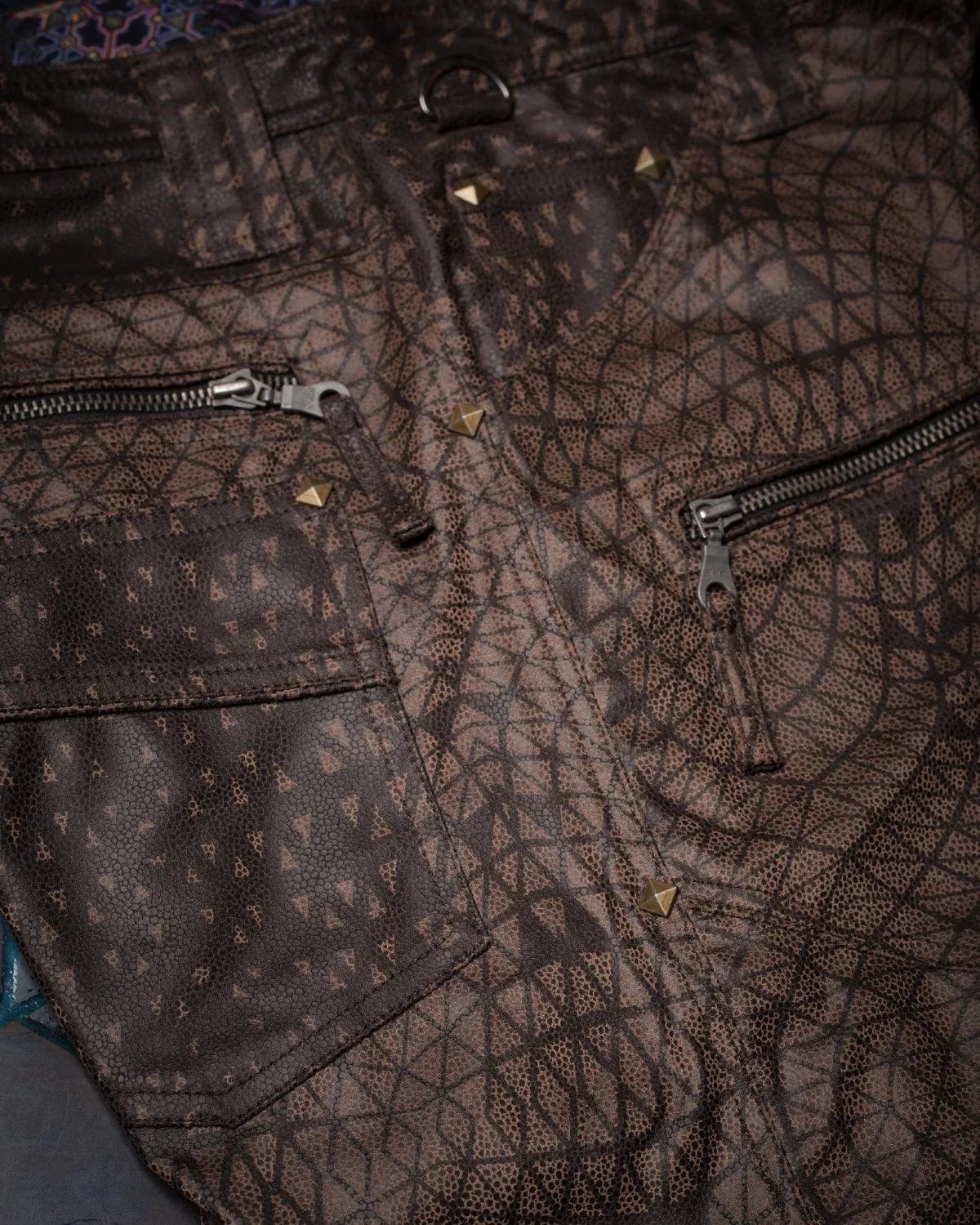 Corsaire Men / Fake Leather - Earth Dots DESINTEGRATION
