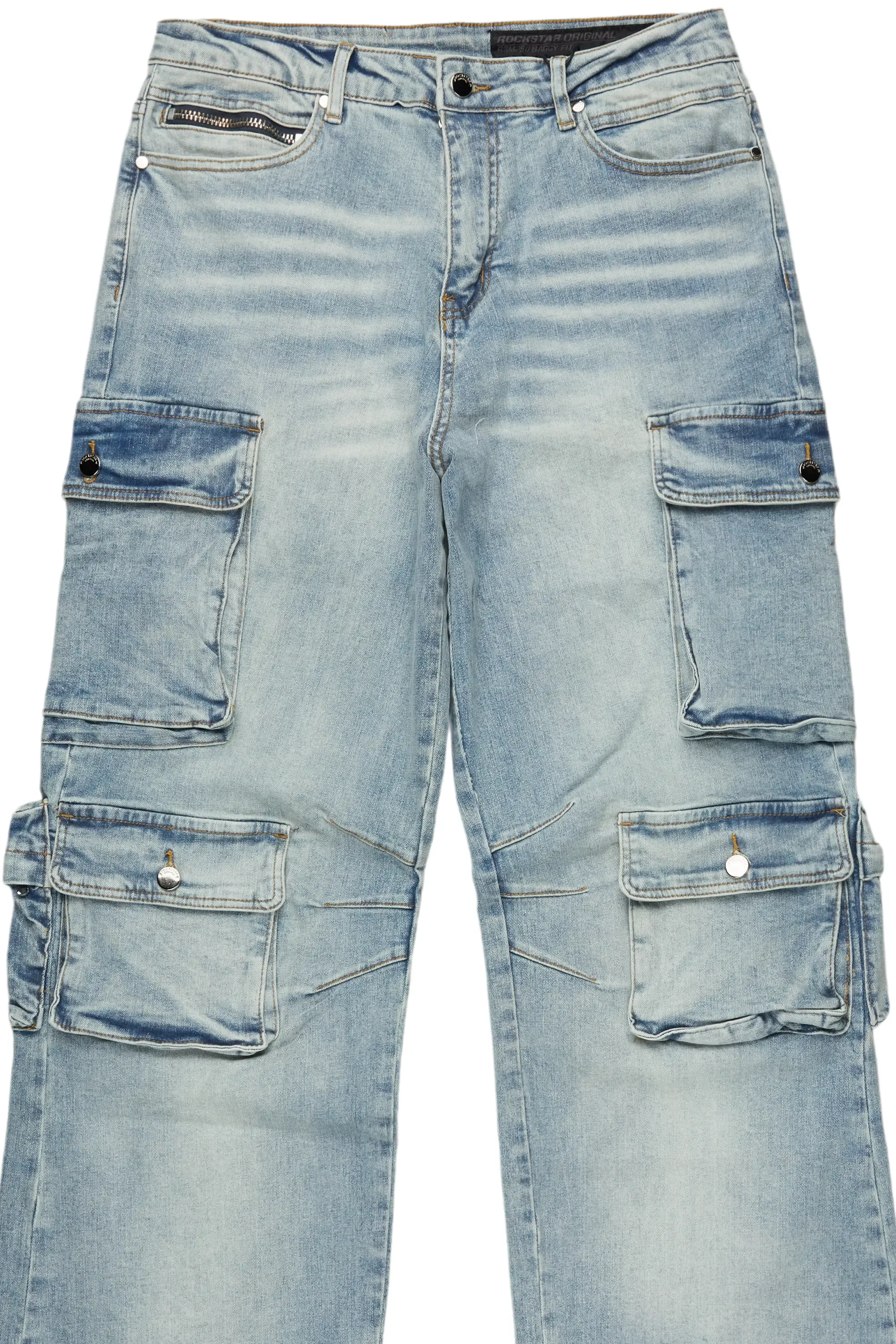 Cortie Blue Baggy Fit Jean