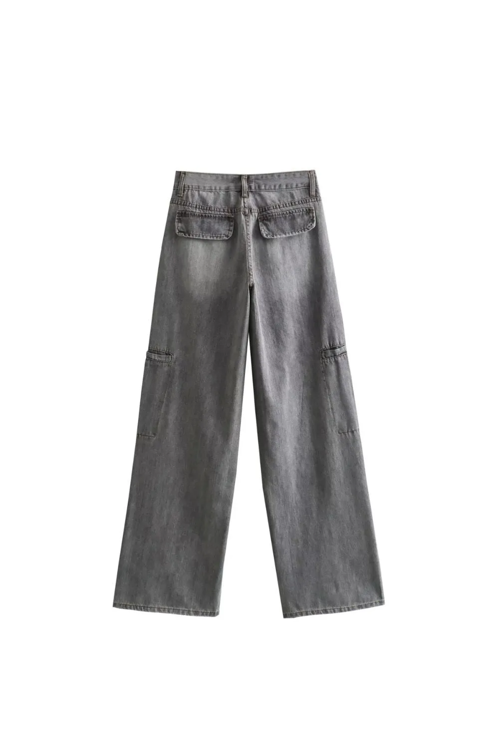 ‘Diana’ Utility Style Mid Rise Jeans