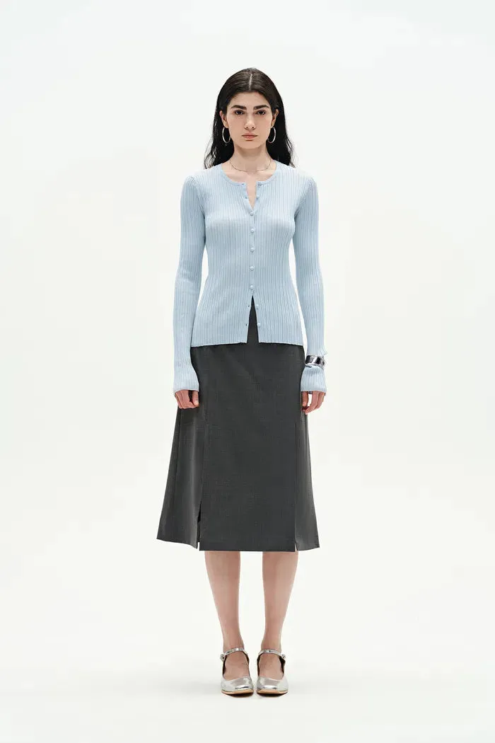 Emma Knit Cardigan in Cotton Blend