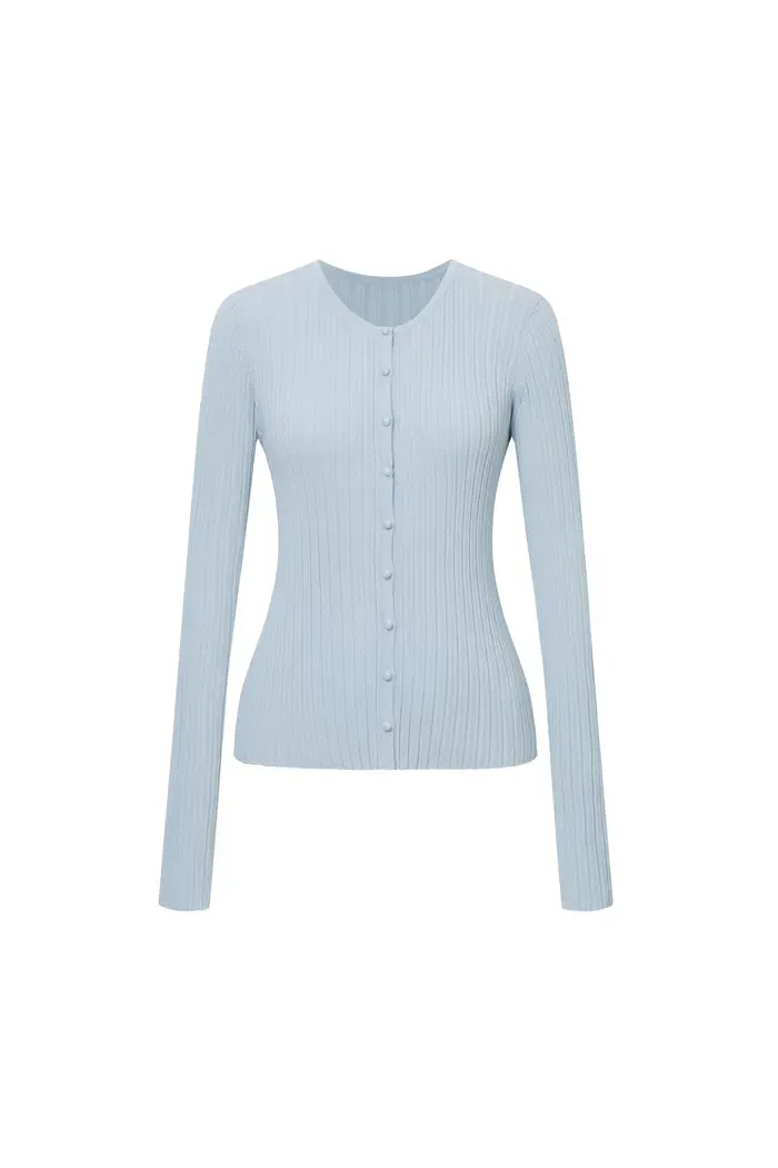 Emma Knit Cardigan in Cotton Blend