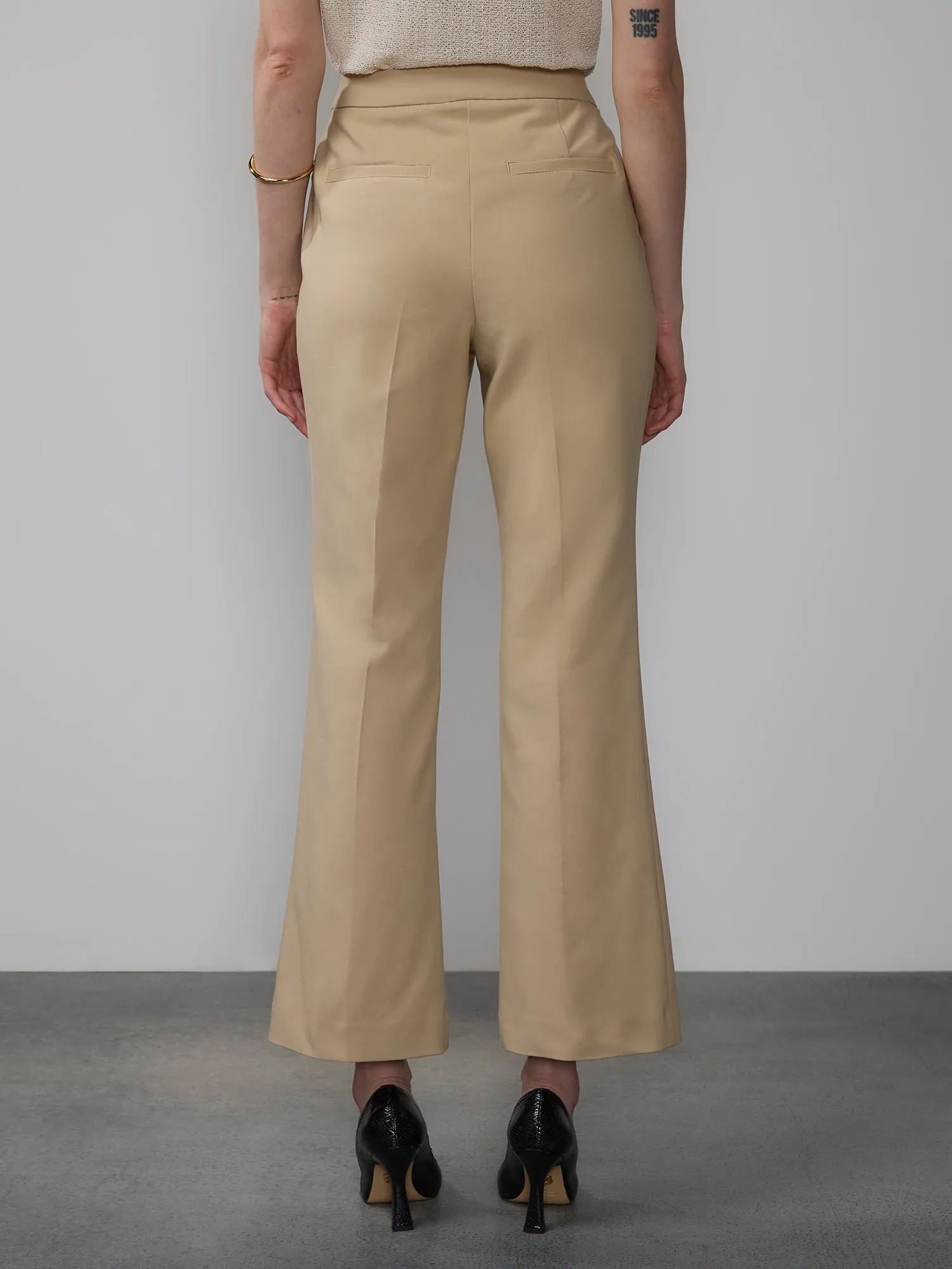 Essential High Rise Bootcut Pants