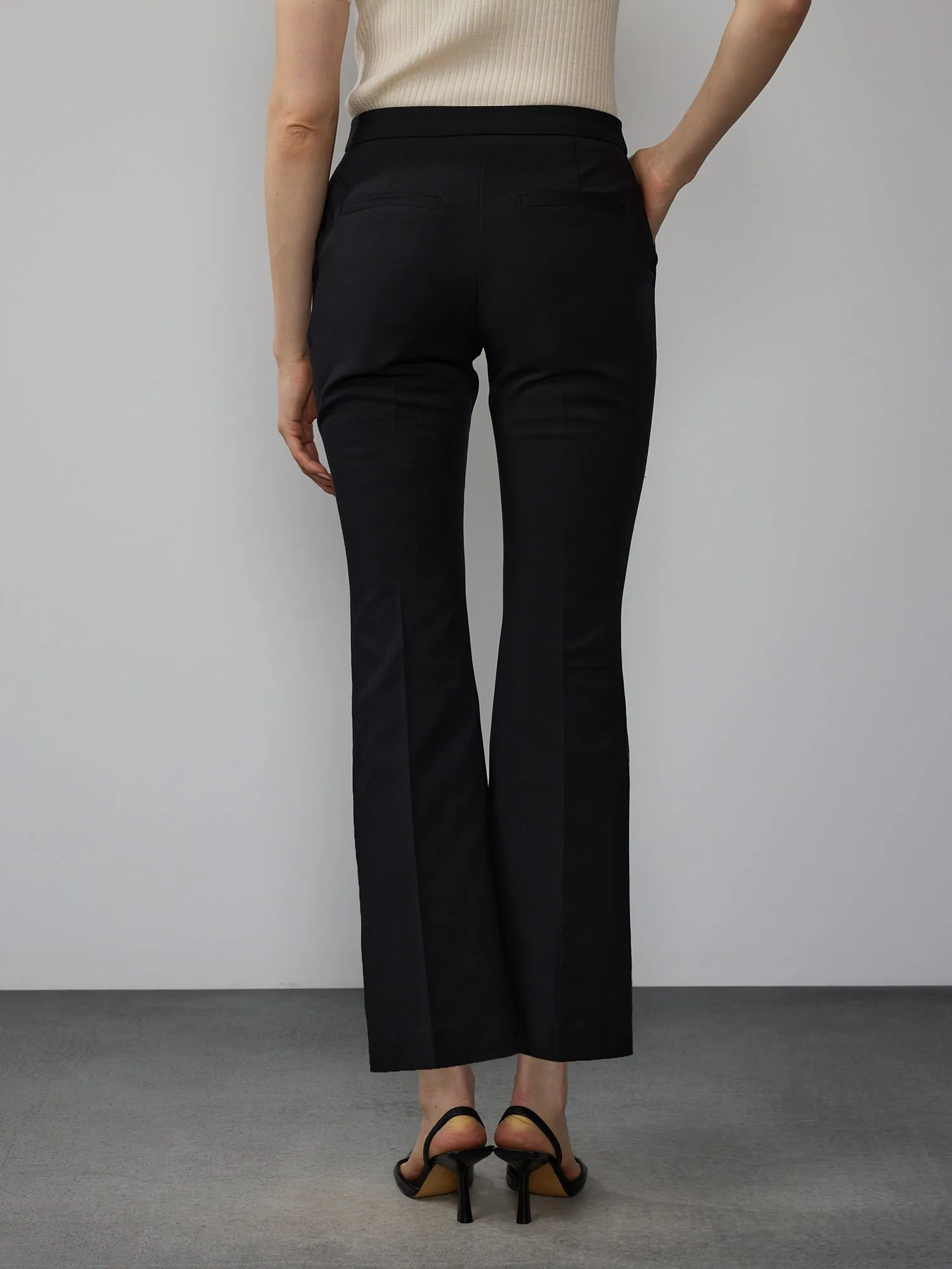 Essential High Rise Bootcut Pants