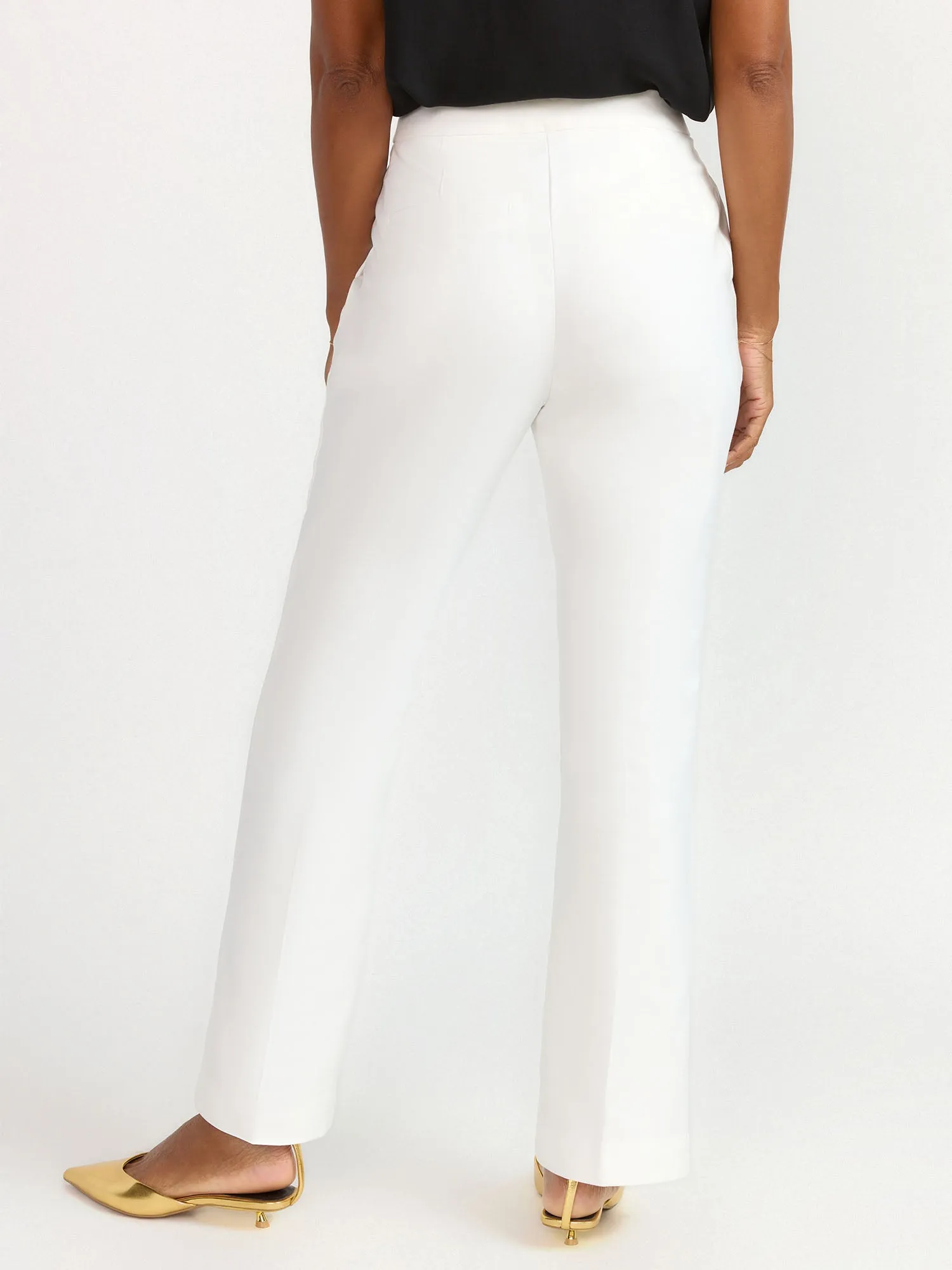 Essential High Rise Bootcut Pants
