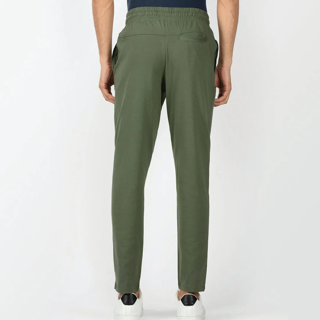 Essential Track Pants - Kelp Green