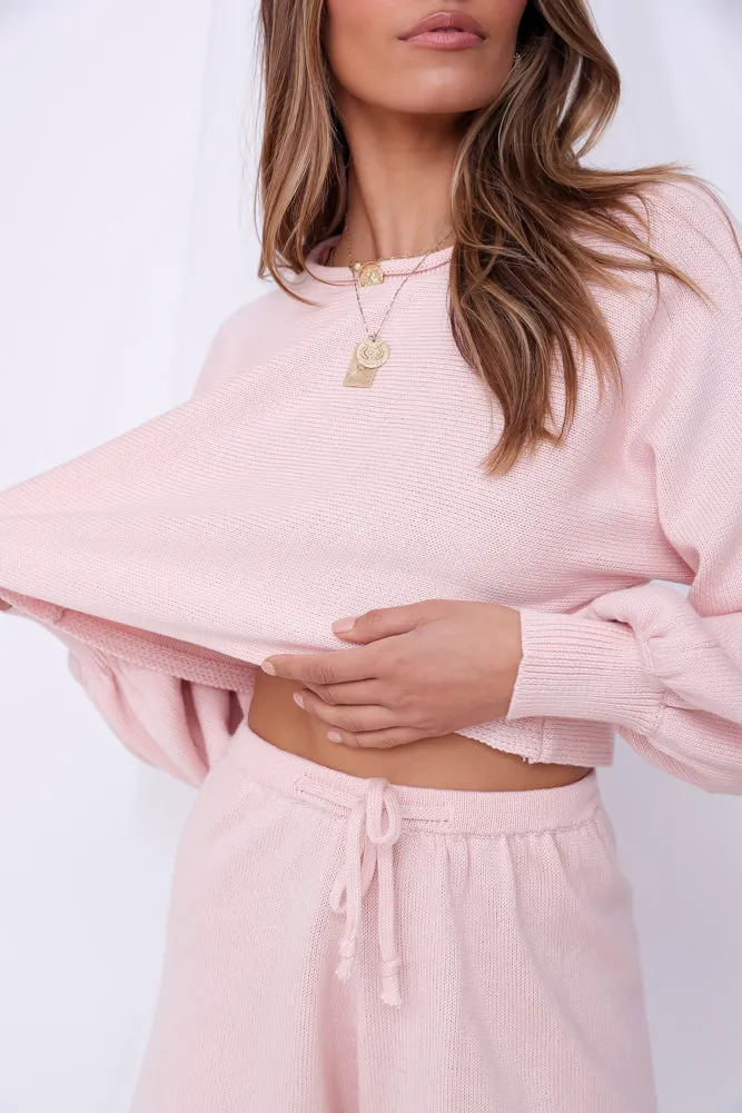 Flight Mode Knit Baby Pink