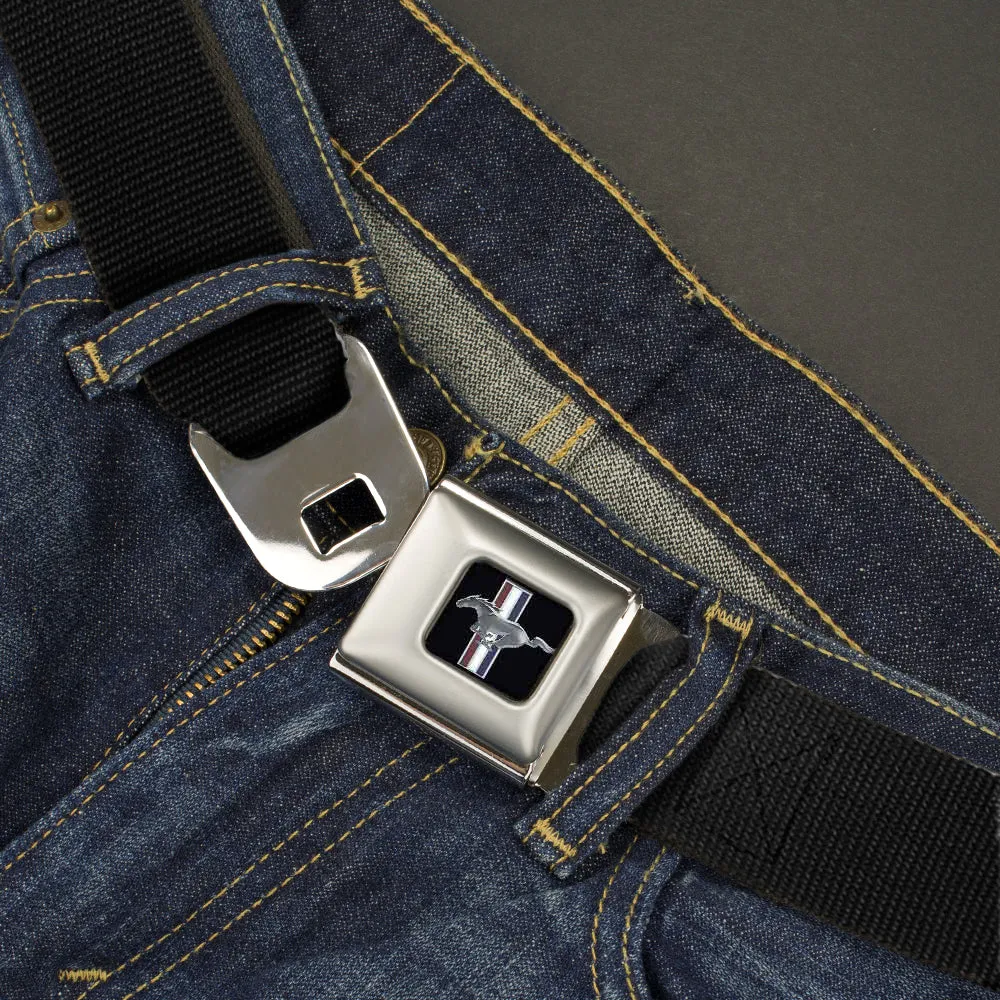 Ford Mustang - 
 Seatbelt Belt - Black Webbing