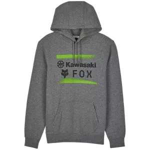 Fox Racing Fox x Kawasaki Pullover Hoodie Heather Graphite Grey