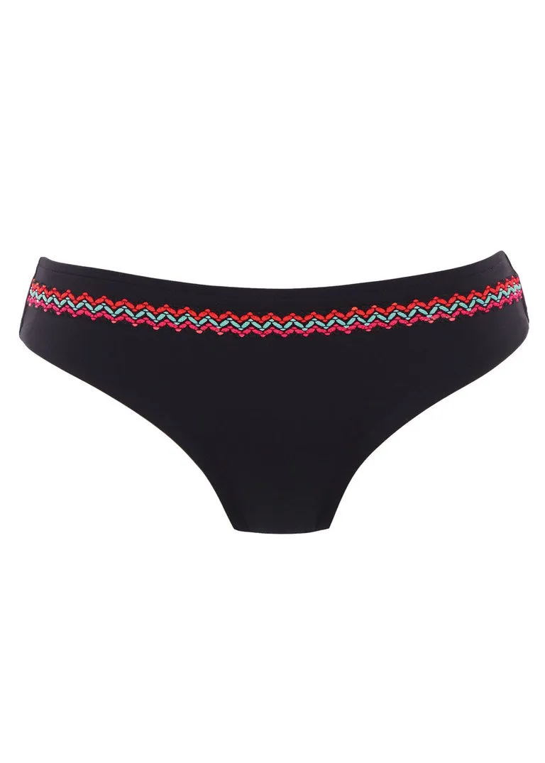 Freya Mariachi Black Bikini Brief