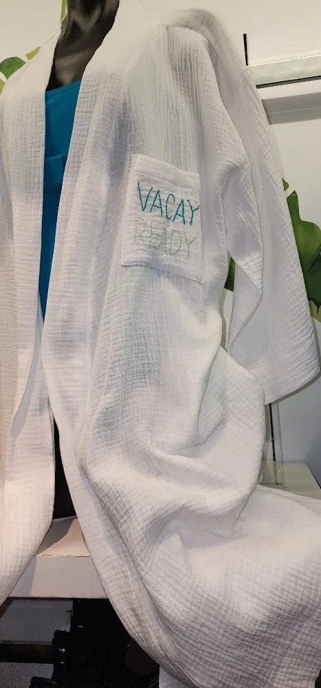 Golden Sun Gauze Take It Easy Robe