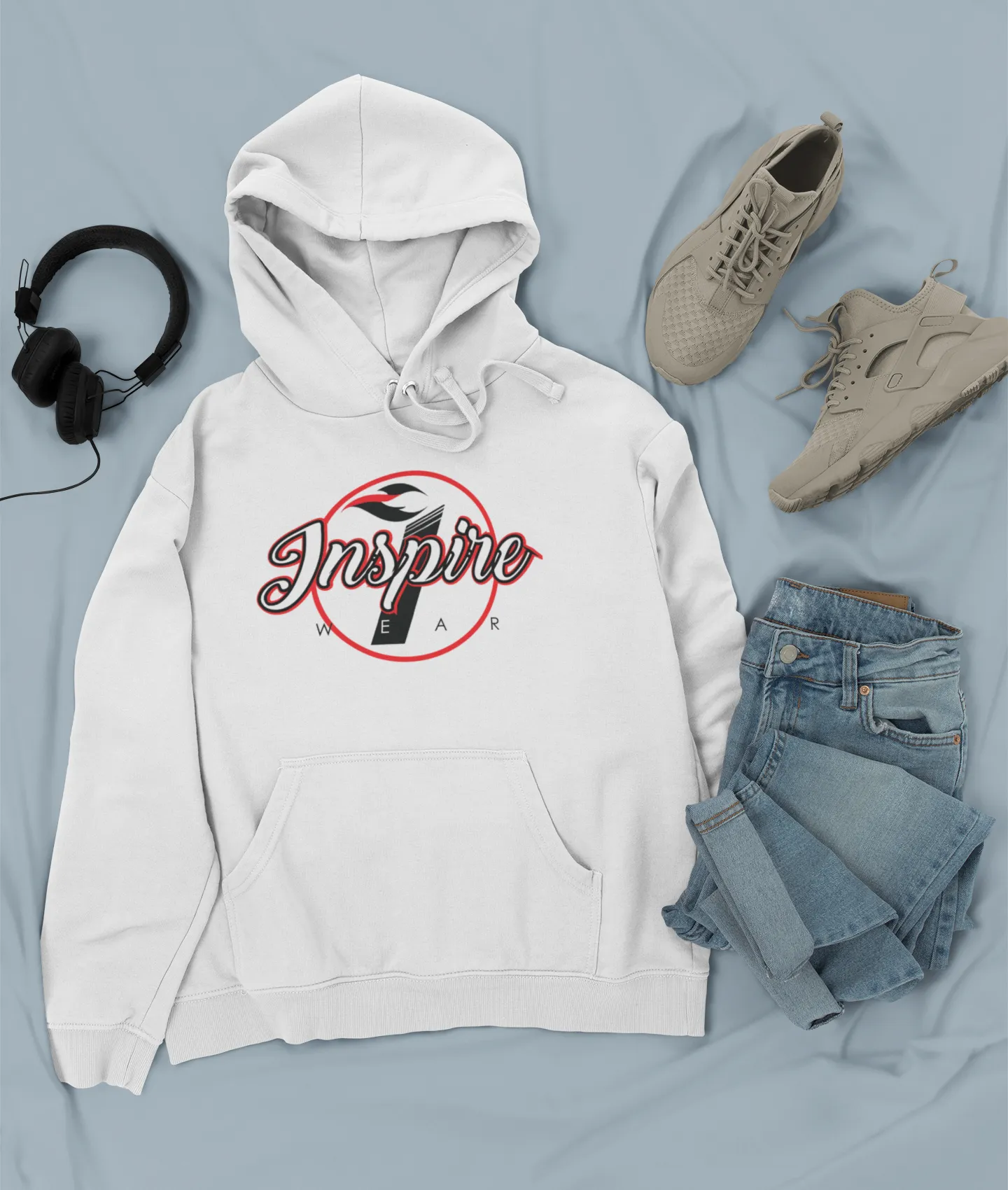 Inspire Wear Baseball Unisex Heavy Blend™ Hooded Sweatshirt