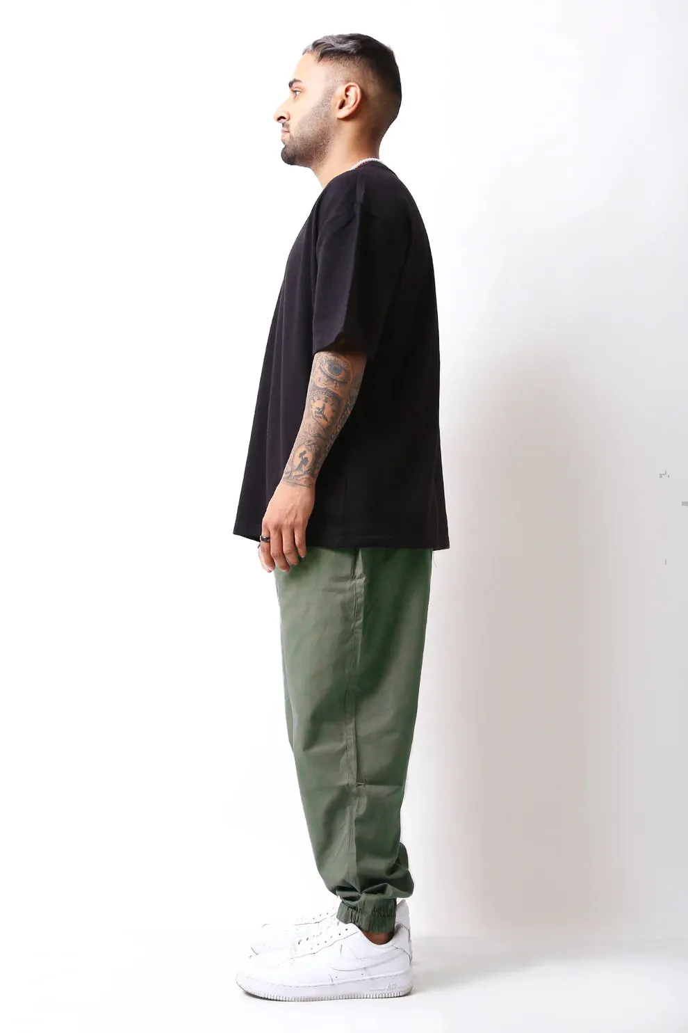 Jade Green Urban Parachute Pants