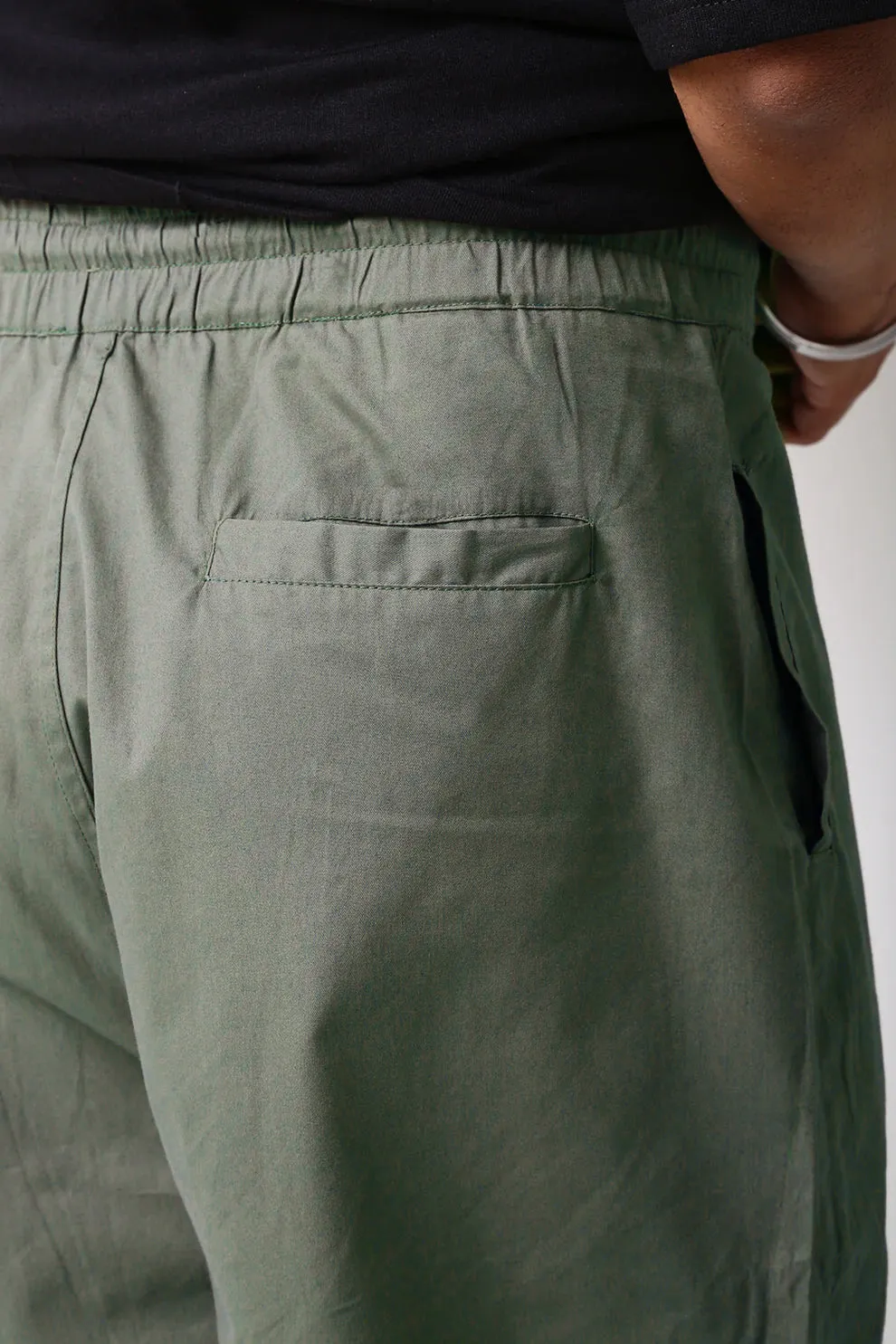 Jade Green Urban Parachute Pants