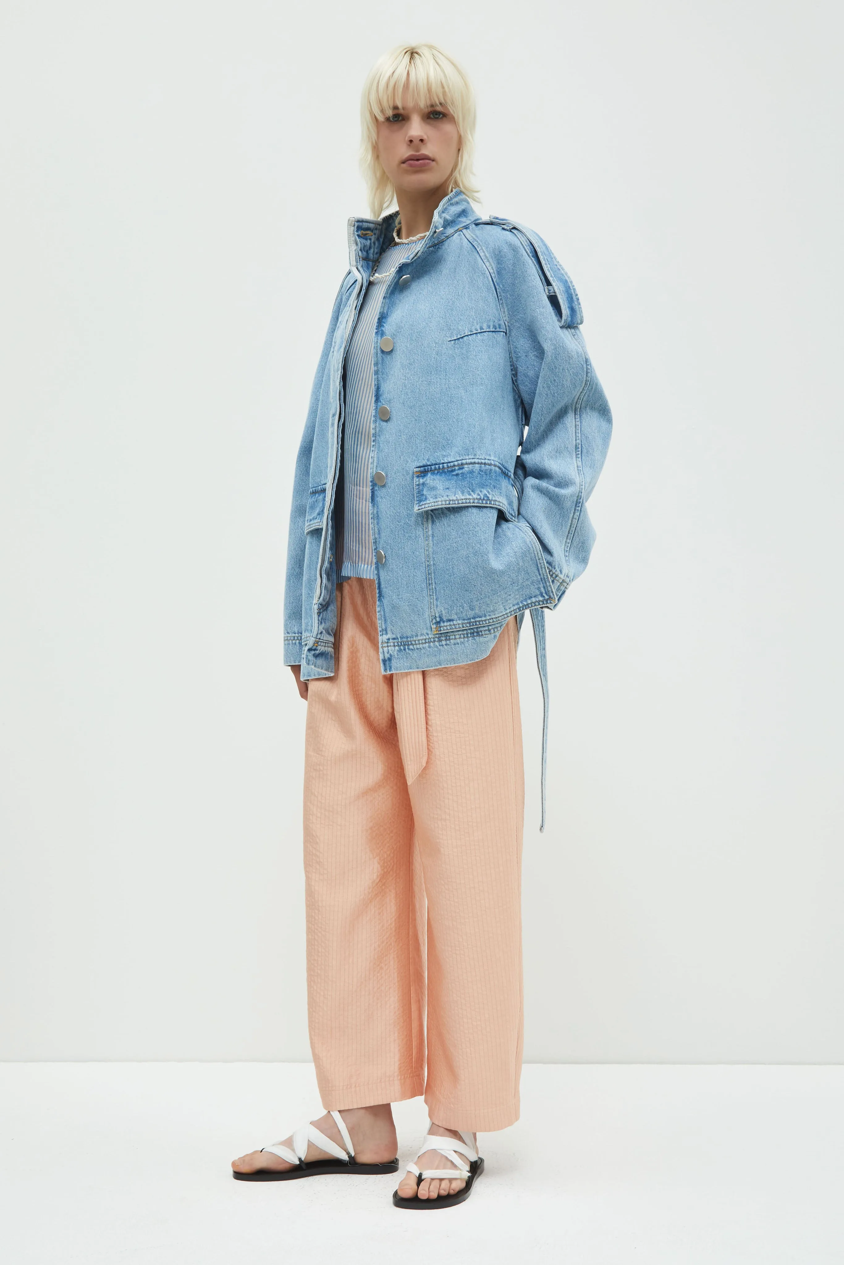 Jinar Utility Jeans Jacket