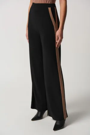 JOSEPH RIBKOFF 233102 Color Block Wide Leg Pants