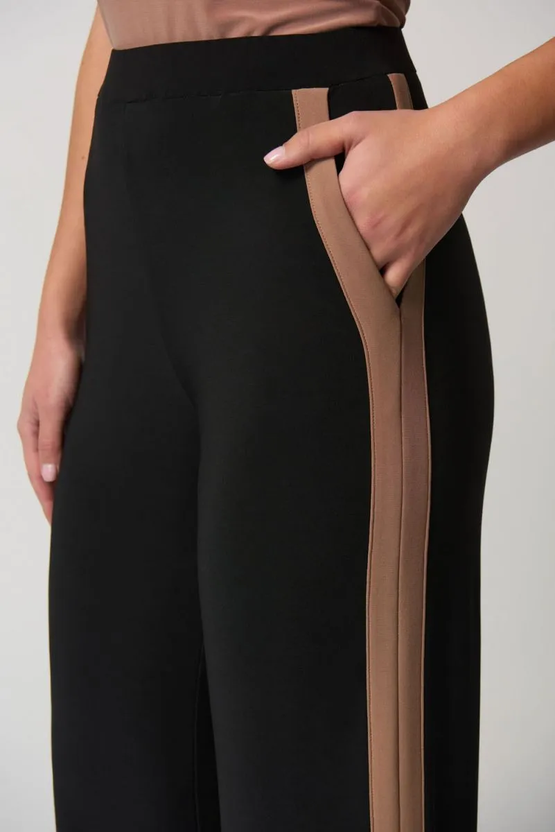 JOSEPH RIBKOFF 233102 Color Block Wide Leg Pants