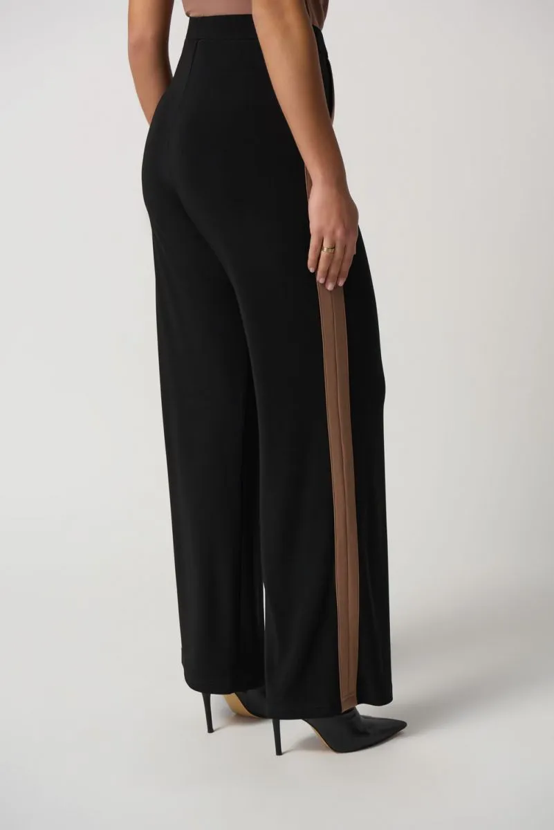 JOSEPH RIBKOFF 233102 Color Block Wide Leg Pants