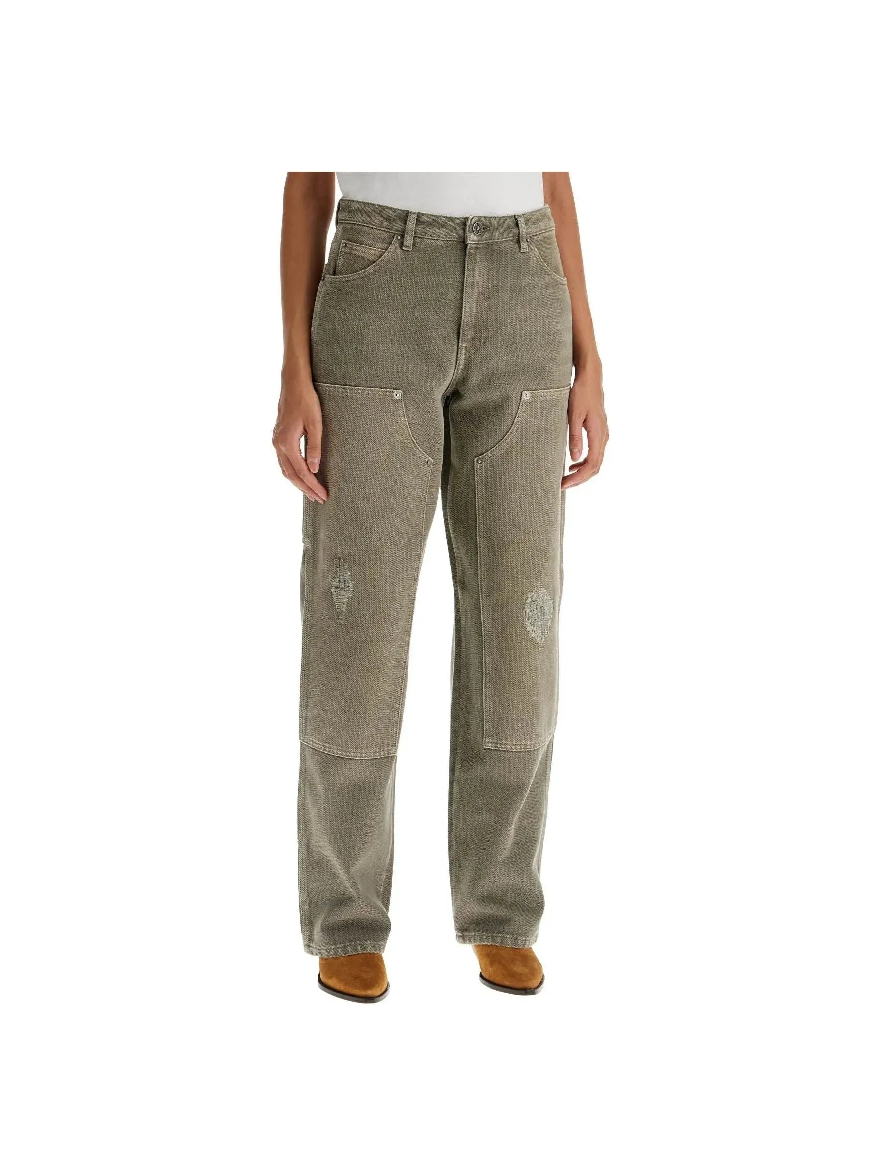 Marley Pinstripe Denim Jeans
