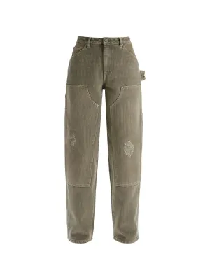 Marley Pinstripe Denim Jeans