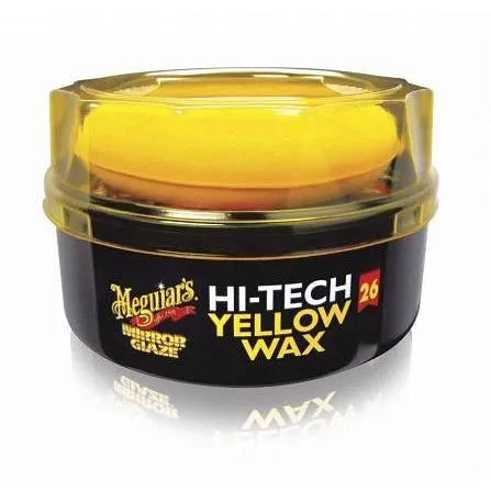 Meguiar's M26 Mirror Glaze Yellow Wax, Paste - 11 OZ