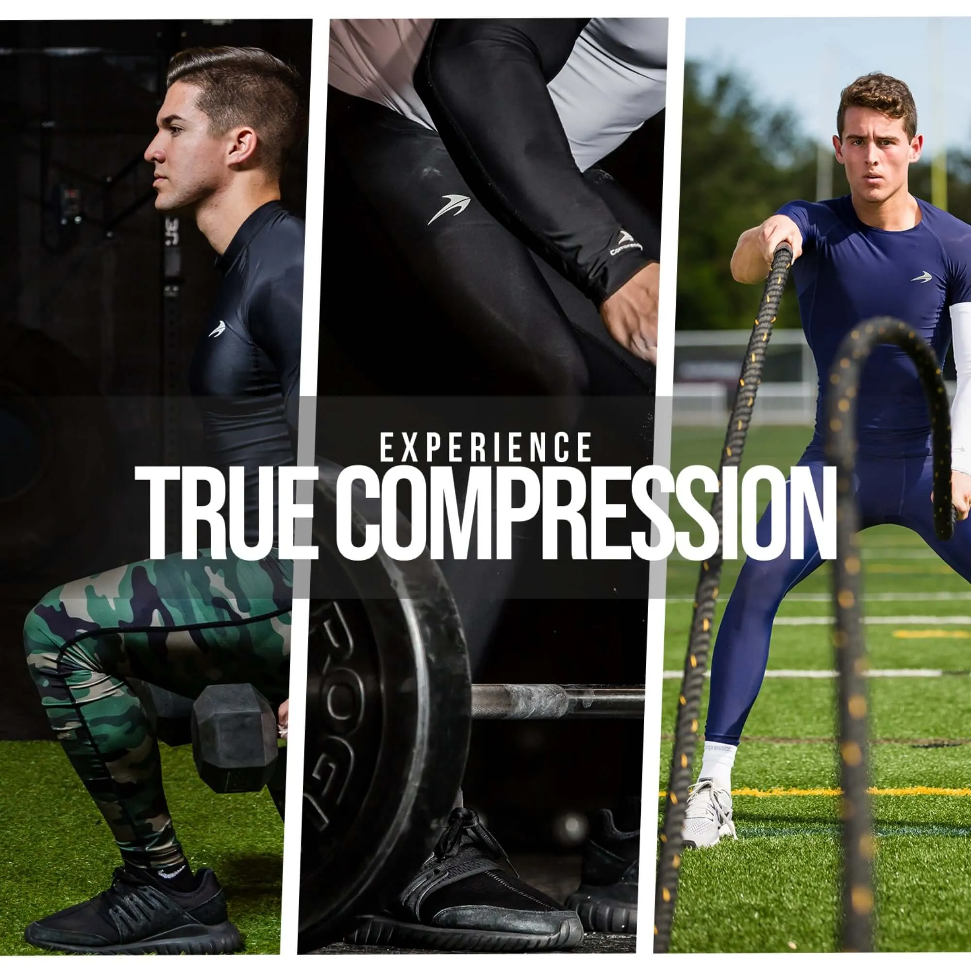Men's Compression Pants - Dark Gray