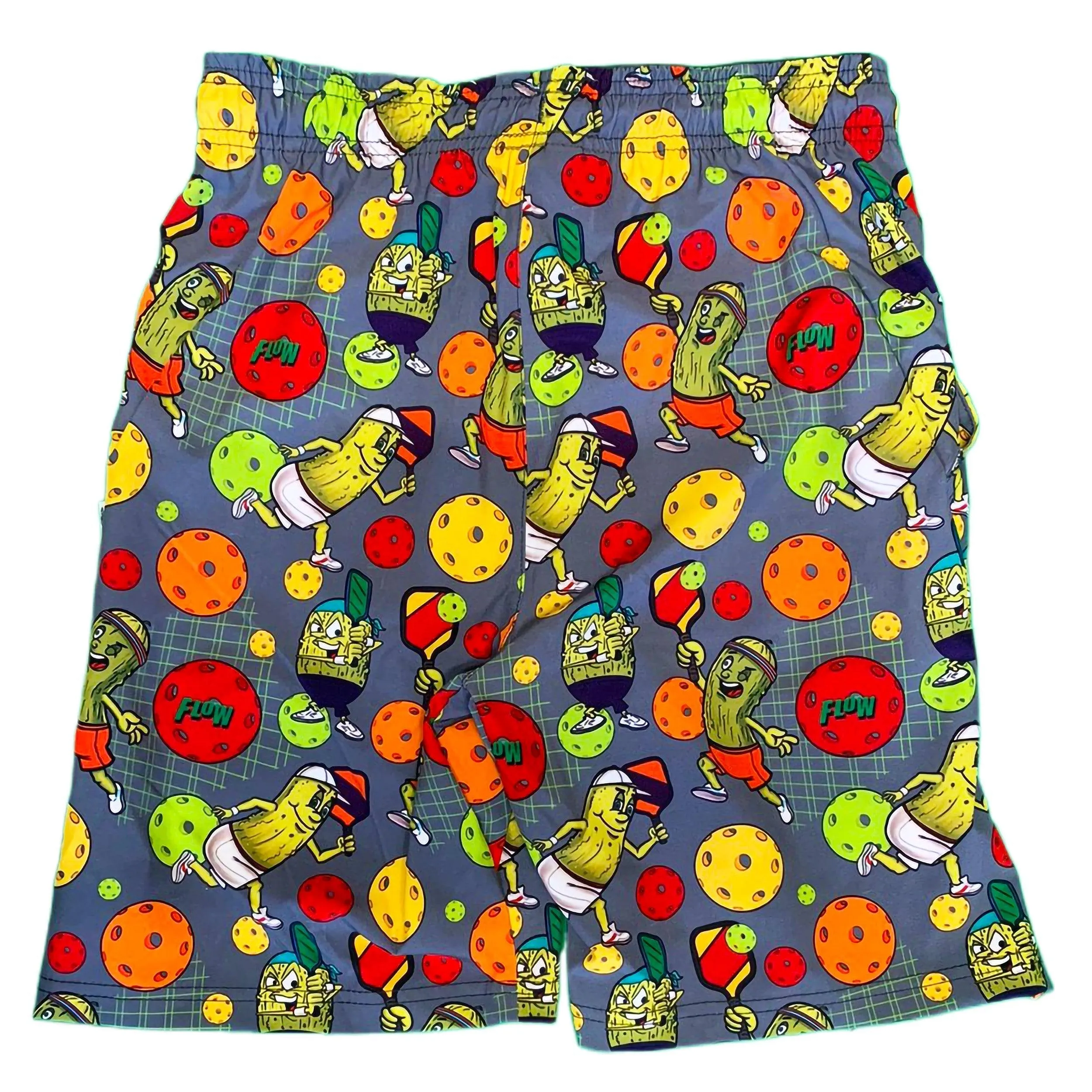 Mens Pickleball Flow Short 7" Grey