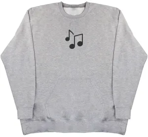Music Note - Huge Oversized Hoodless Hoodie