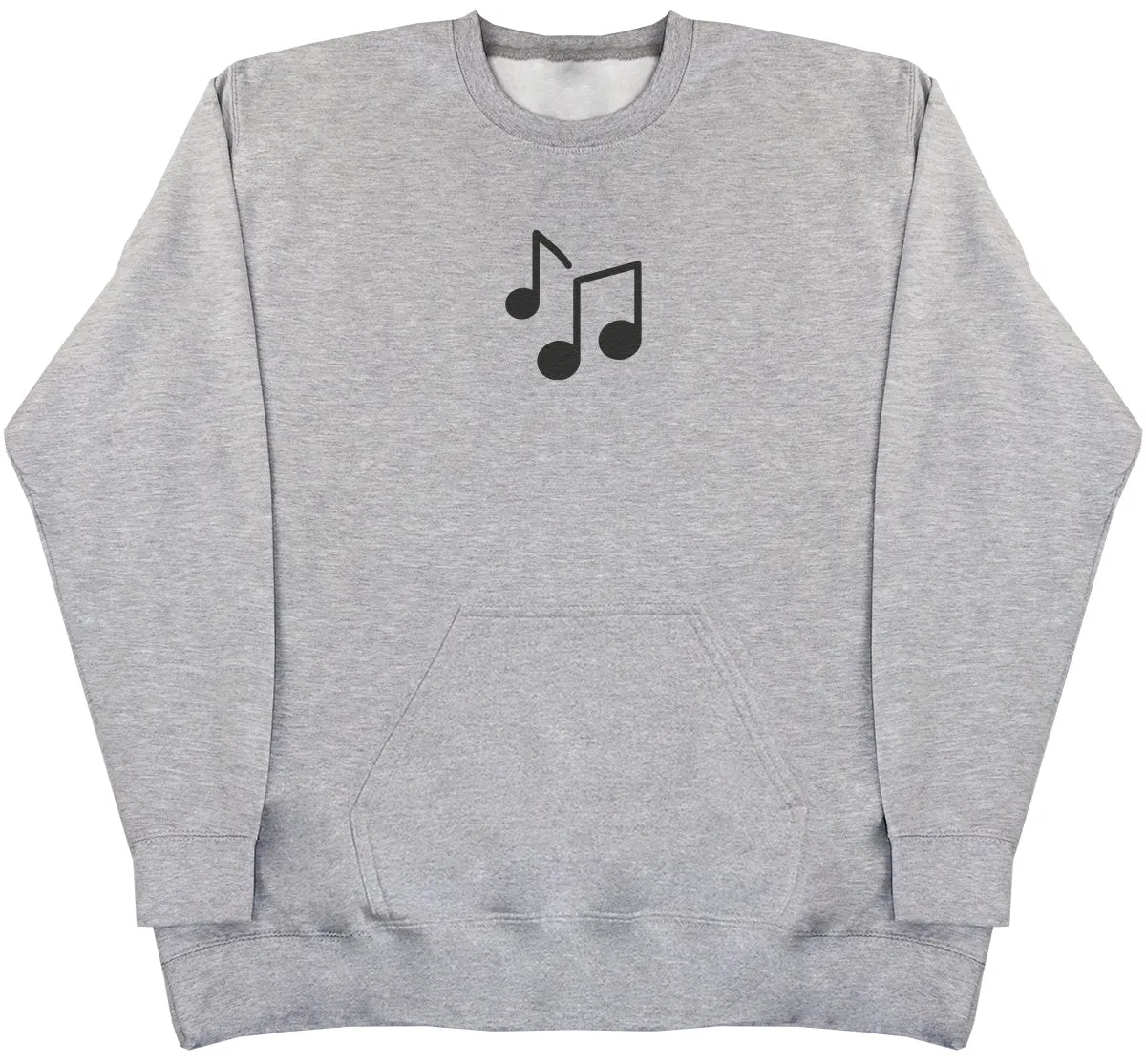 Music Note - Huge Oversized Hoodless Hoodie