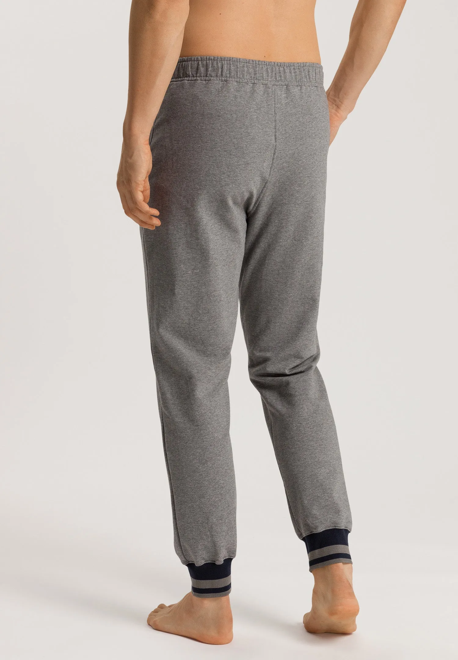 Natural Living Cotton Lounge Pants | Slate Melange 75939-2892