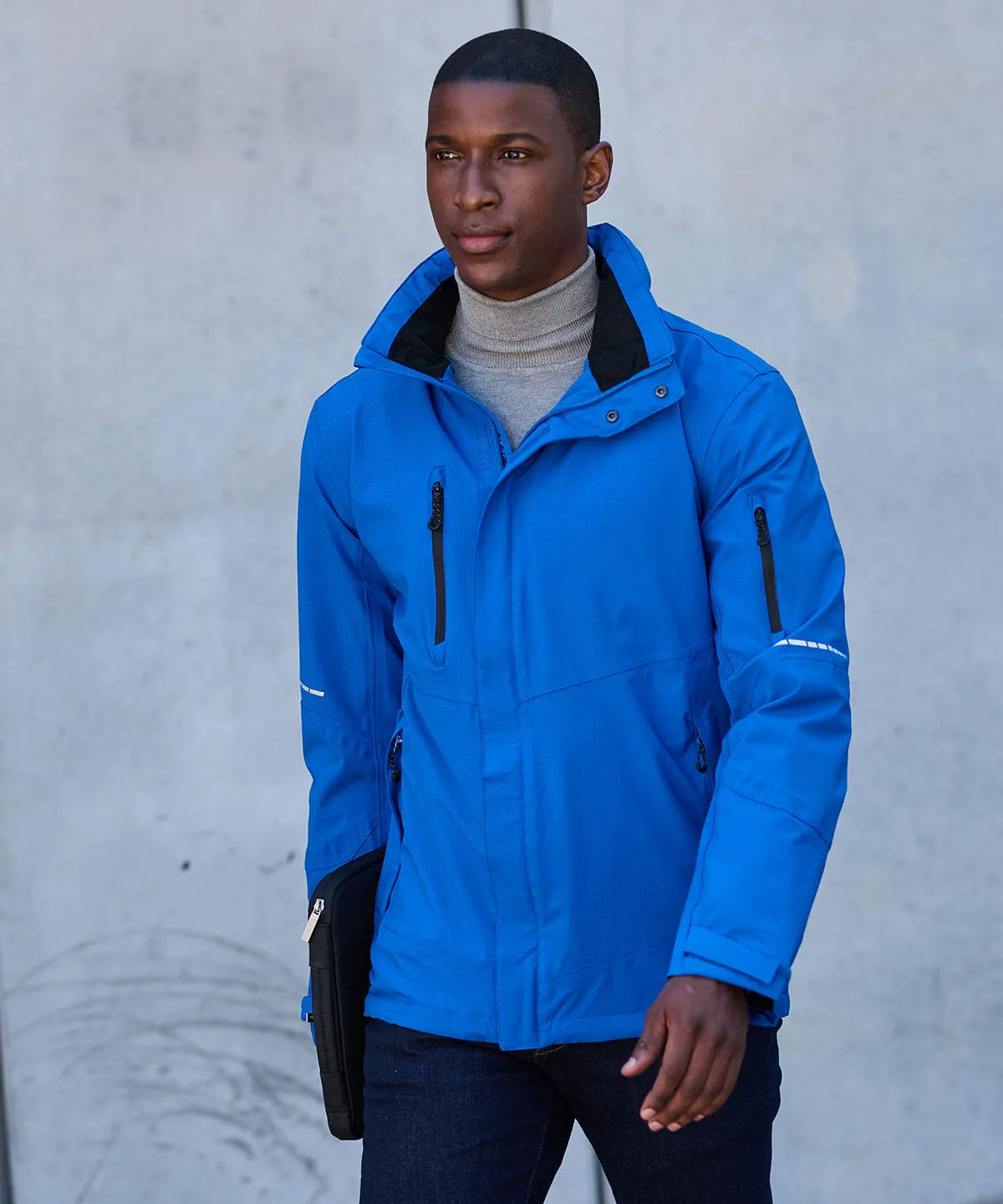 Navy/Oxford - X-Pro Exosphere II shell jacket